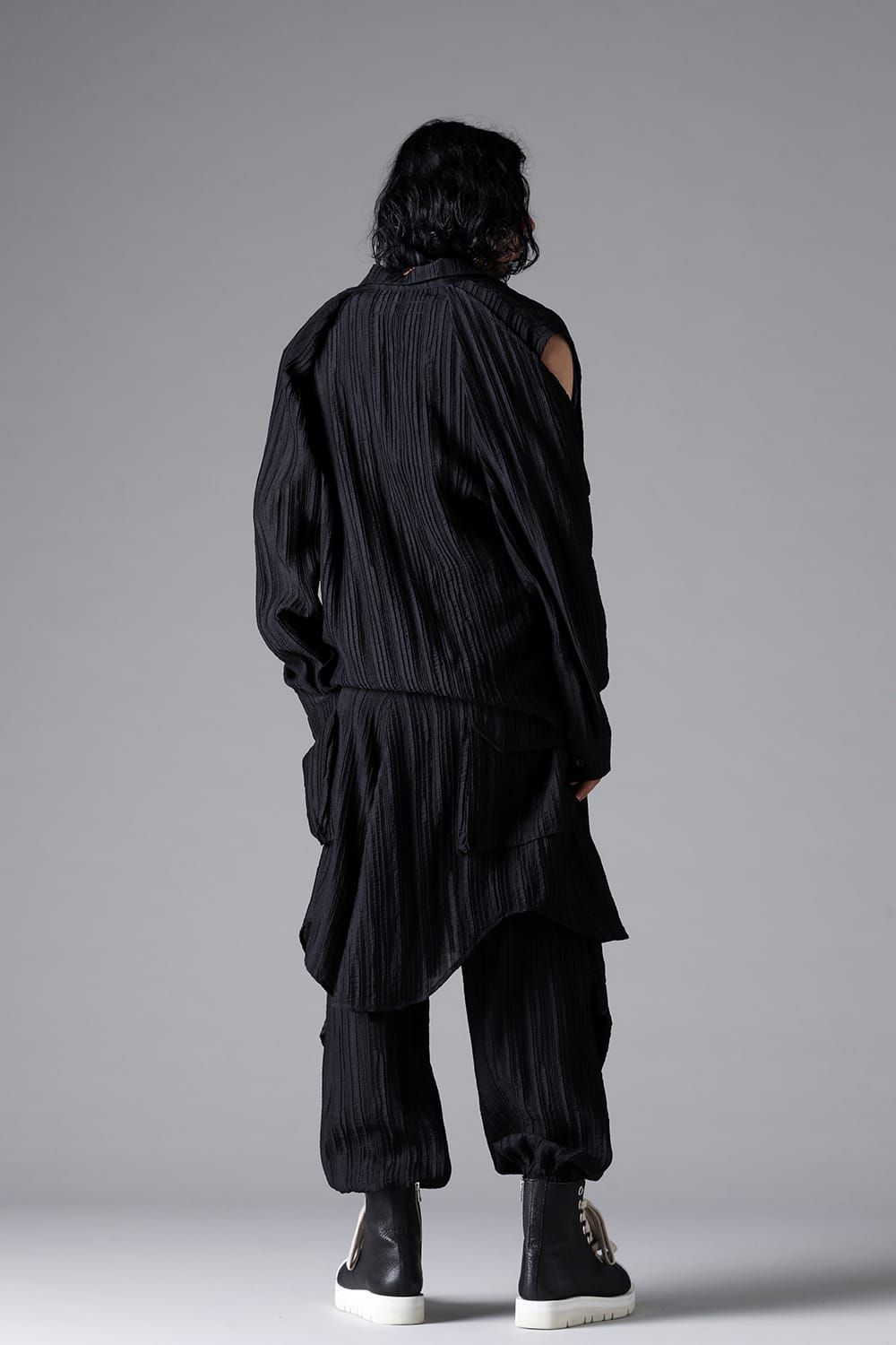 《2026SS先行予約》Sleeve Wrap Skirt"Black / Sand" /スリーブラップスカート"ブラック/サンド"