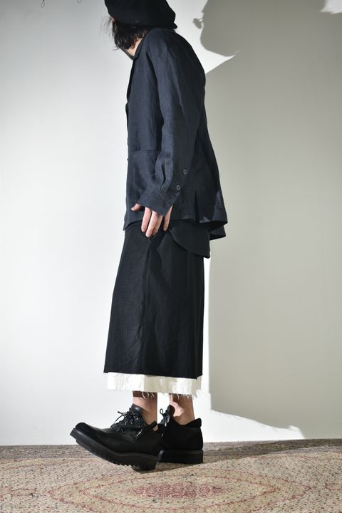 ラフな着方もあり