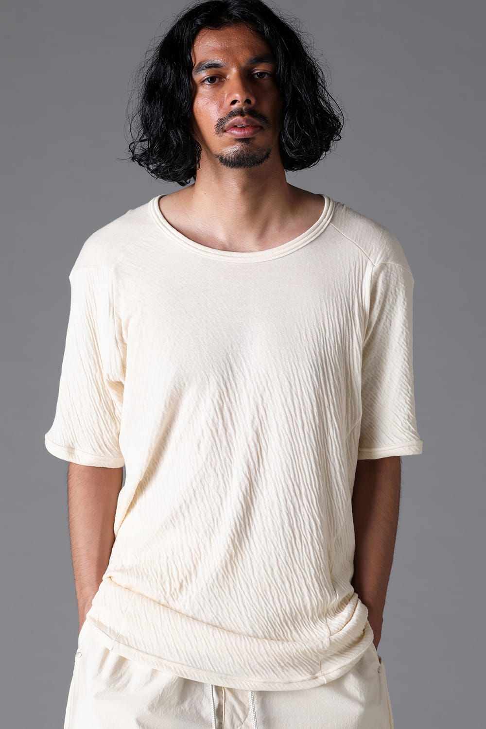 《2026SS先行予約》Switching Tee"Black / Cream" /スウィッチングTee"ブラック/クリーム"