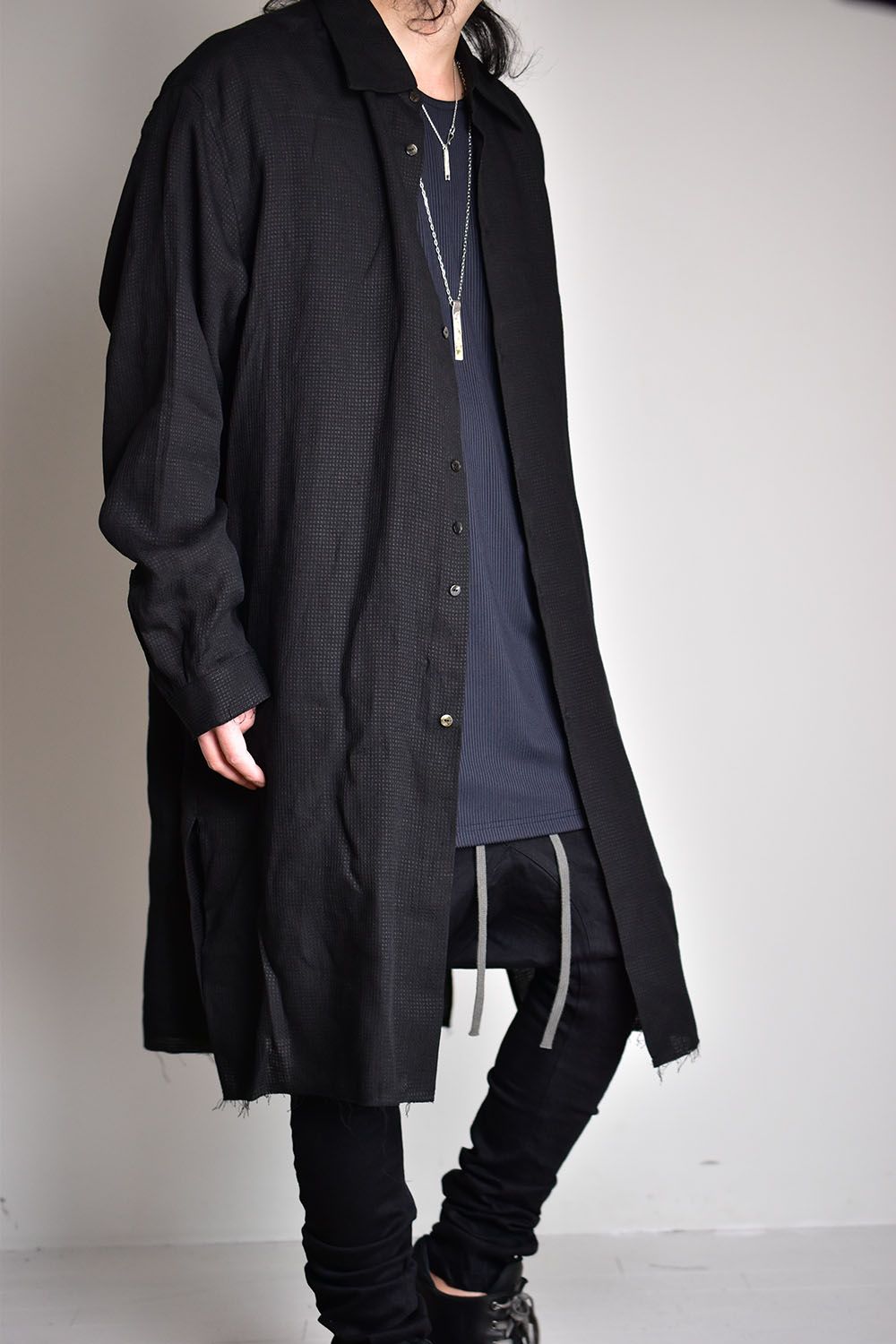 Azami Shirts"Black"/アザミシャツ"ブラック"
