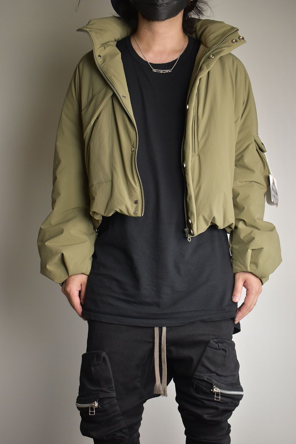 Padding Short Blouson"Olive" / パディングショートブルゾン"オリーブ"