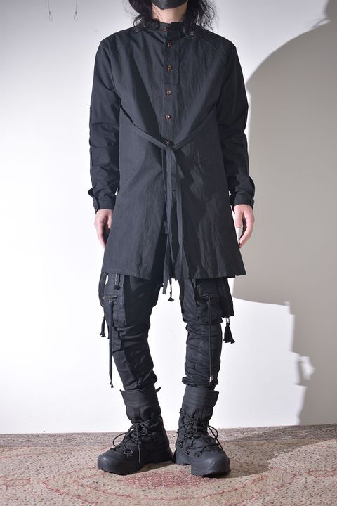 冬のニットジャケットスタイル