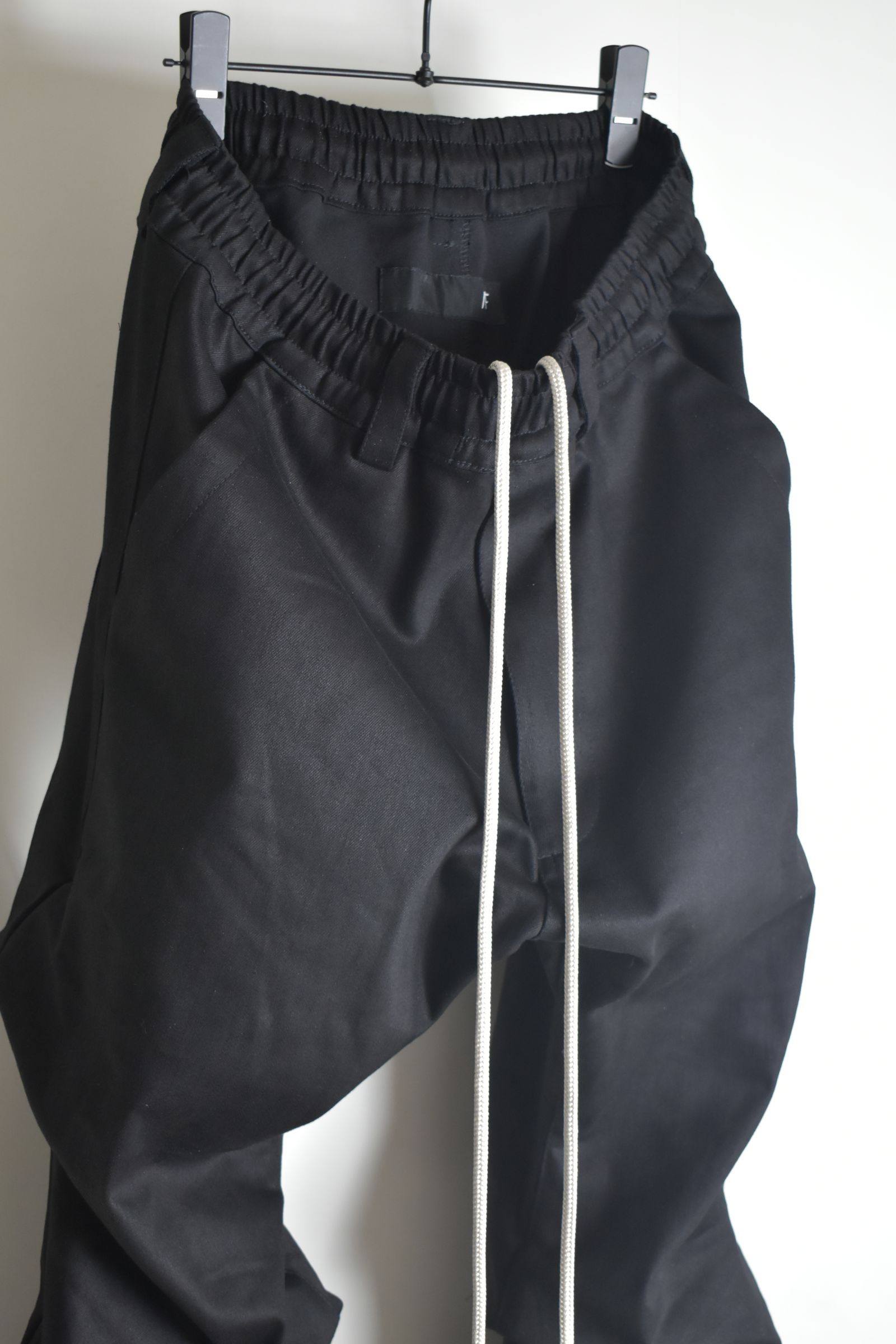 《2026AW先行予約》Boots Cut Tuck Pants"Black" / ブーツカットタックパンツ"ブラック"