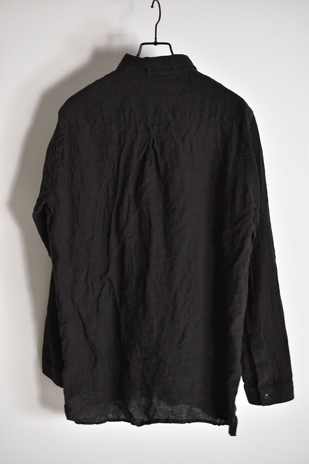 Linen Shirts"Black"/ リネンシャツ"ブラック"