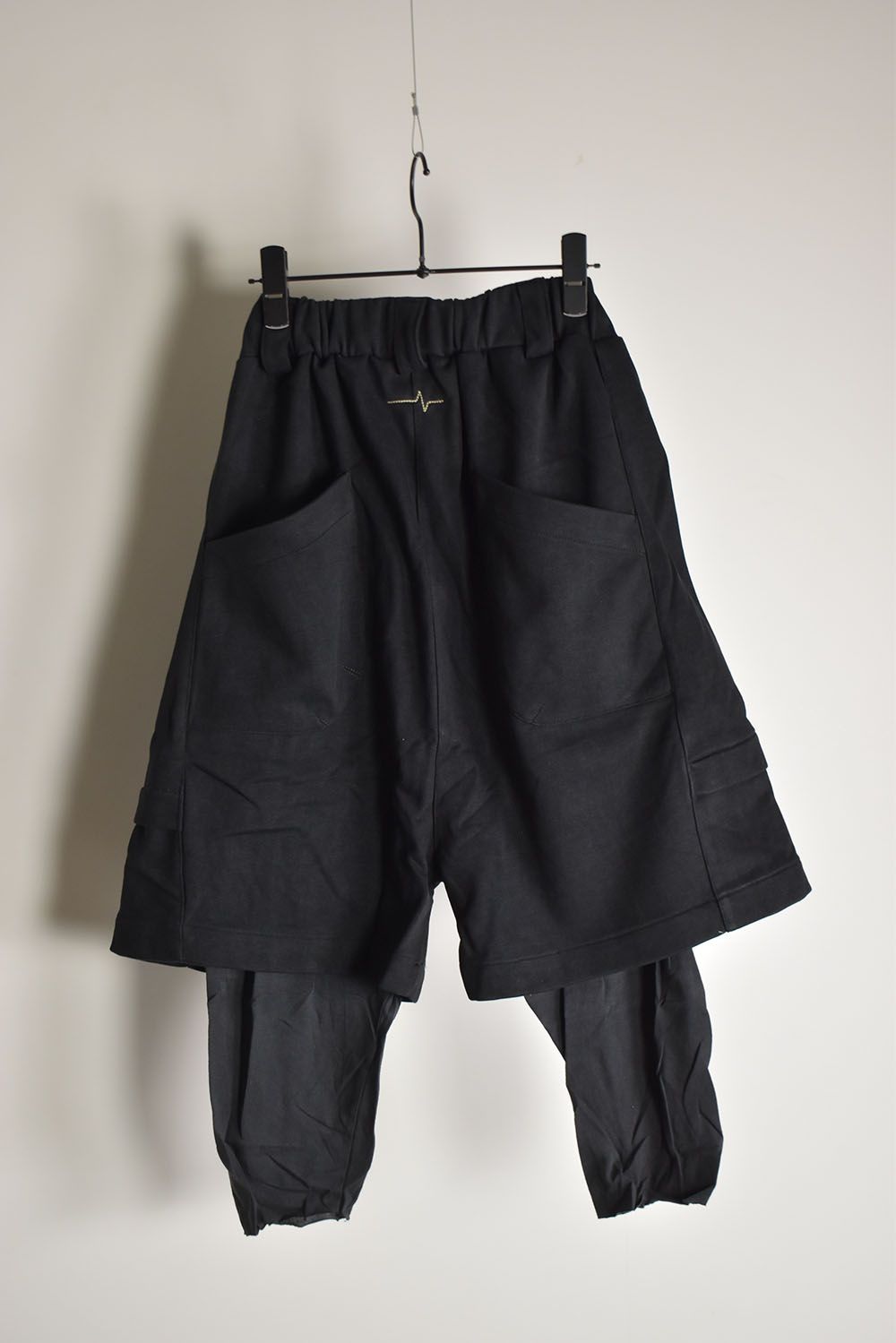 Layered Shorts"Black"/レイヤードショーツ"ブラック"