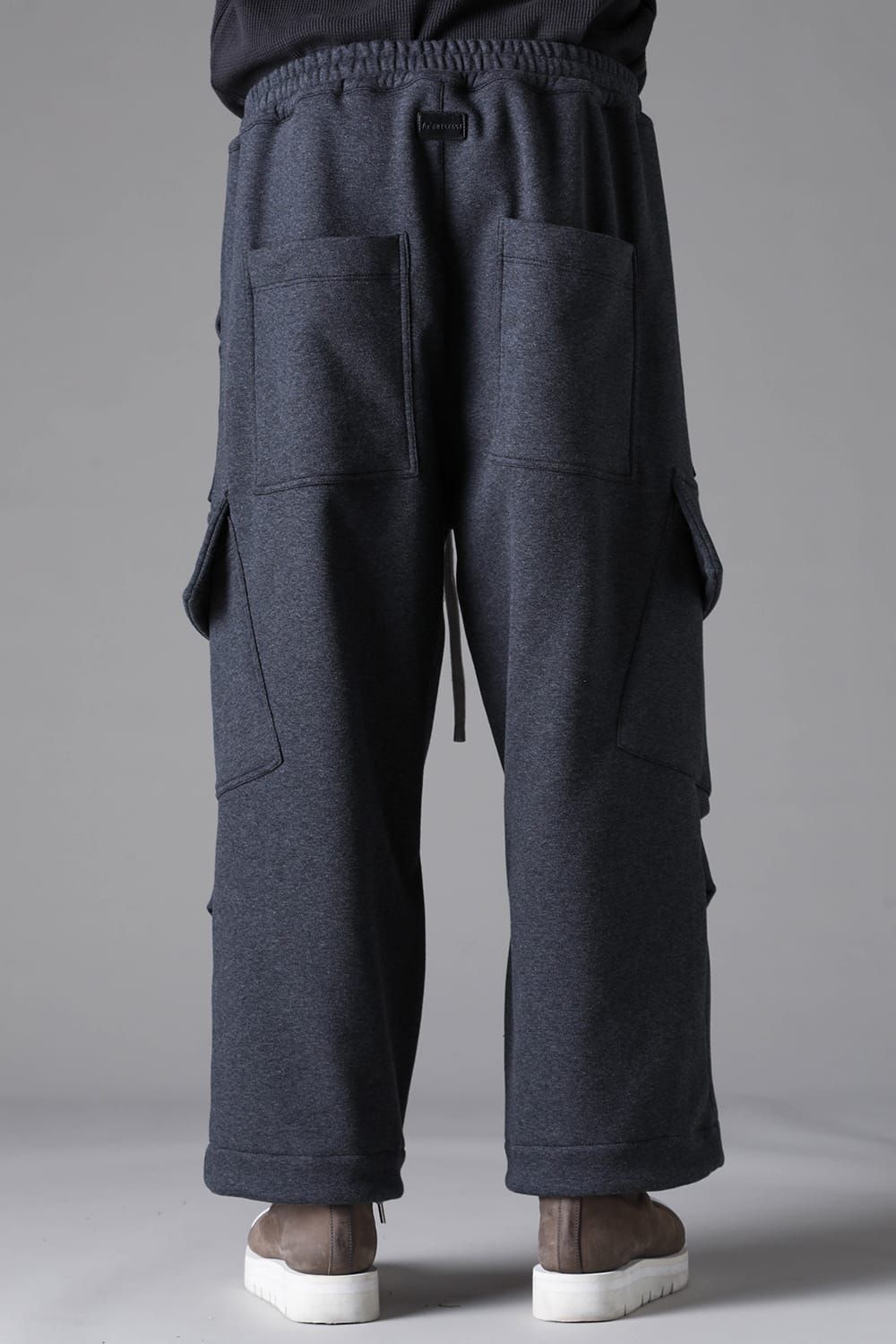 《2026AW先行予約》 Bonded Cargo Wide Pants"Black / D.Grey" ボンデッドカーゴワイドパンツ"ブラック/ダークグレー"