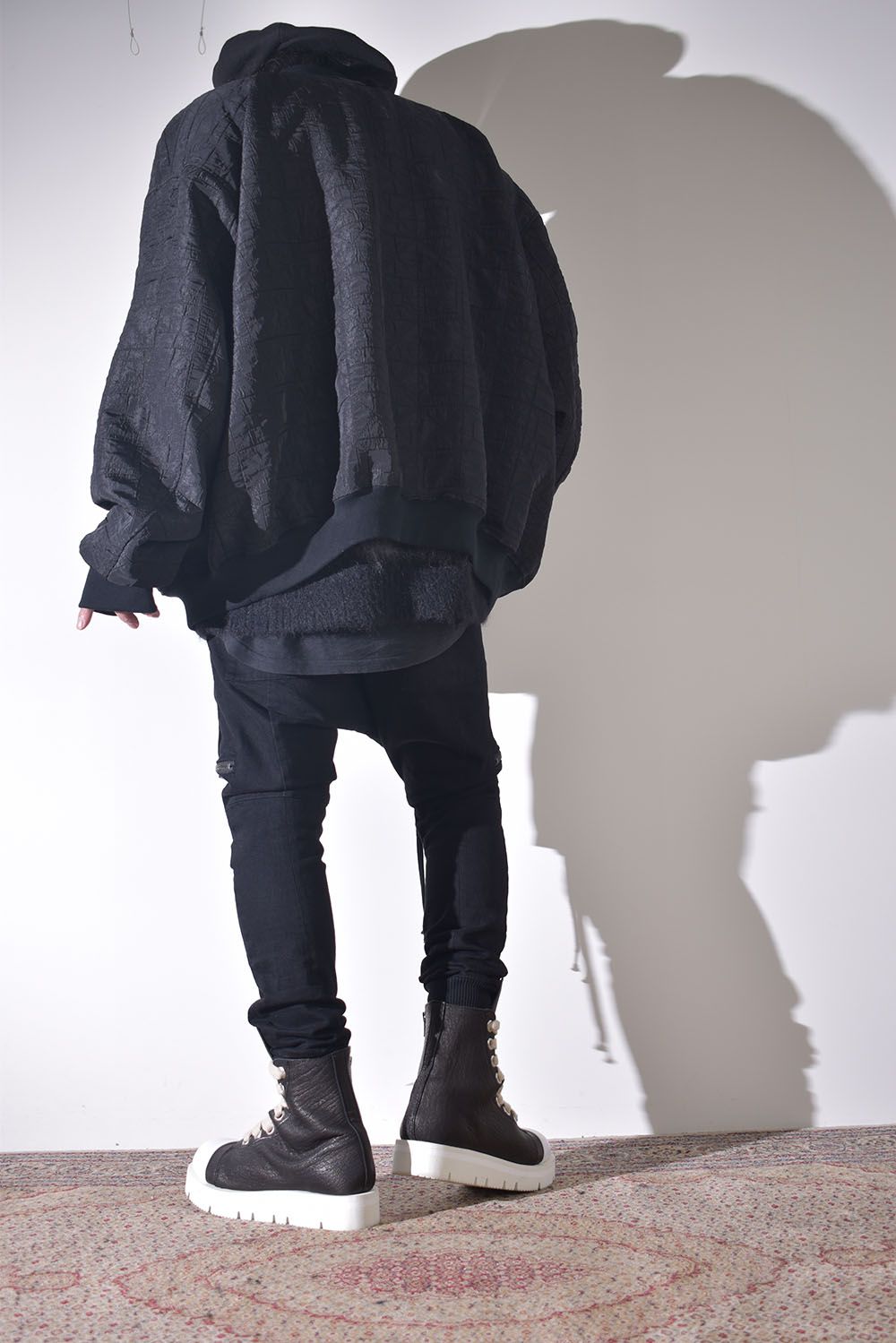 汎用性の高いMA-1とモヘアニット