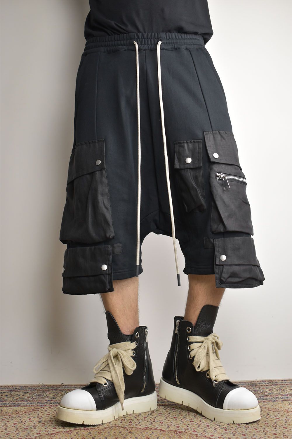 A.F ARTEFACT - 《2025SS先行予約》Linen Combi Sweat Shorts