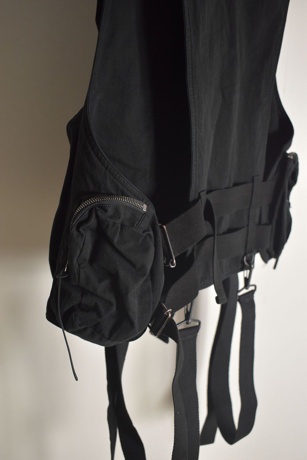 Cotton Twill Tactical Vest "Black" / 綿ツイルタクティカルベスト"ブラック"