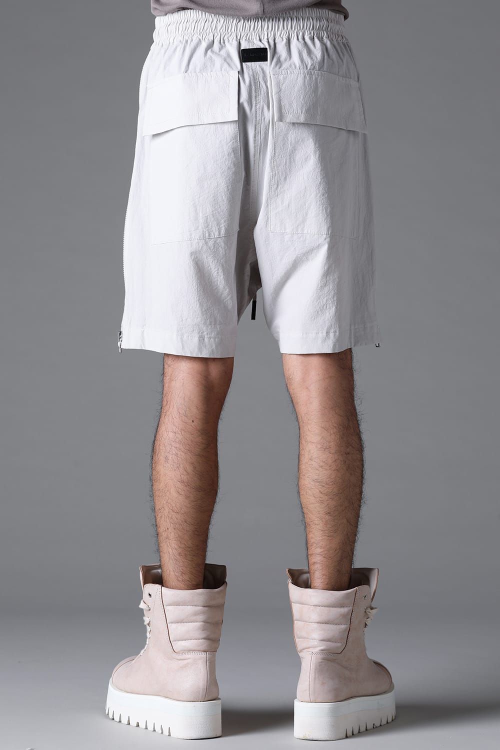 《2026SS先行予約》Side Zip Shorts"Black / White /Stone" / サイドジップショーツ"ブラック/ホワイト/ストーン"