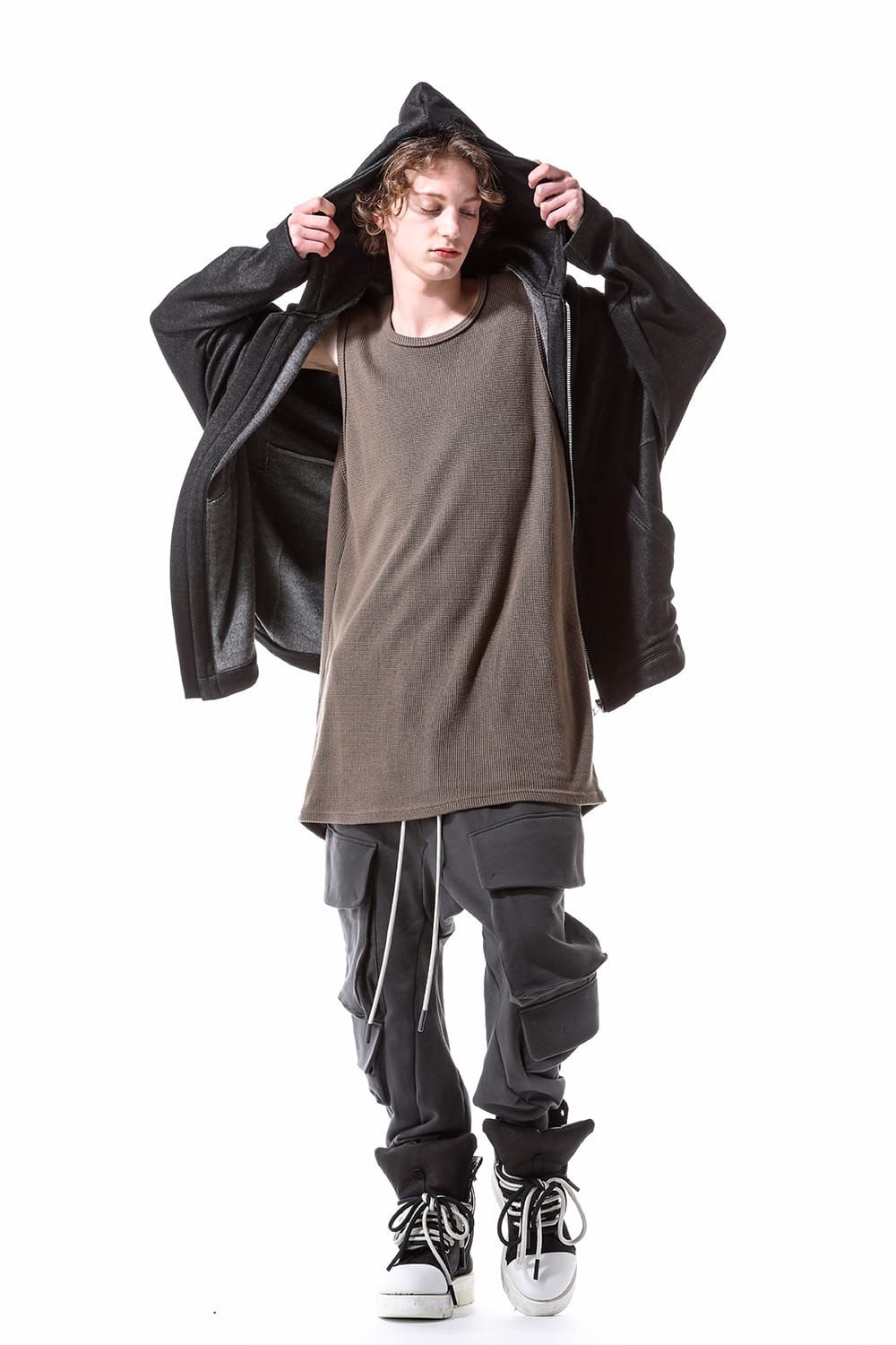 《2026AW先行予約》Long Length Knit Tank Top"Black / Olive / Ivory / Navy / D.Grey" /ロングレングスニットタンクトップ"ブラック/オリーブ/アイボリー/ネイビー/ダークグレー"