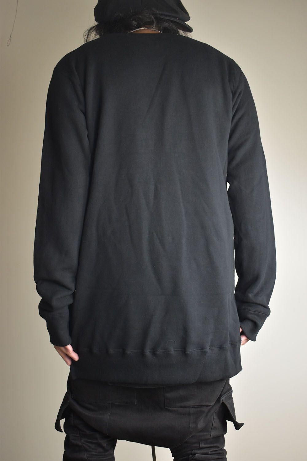 Over Sized Pullover"Black" / オーバーサイズプルオーバー"ブラック"