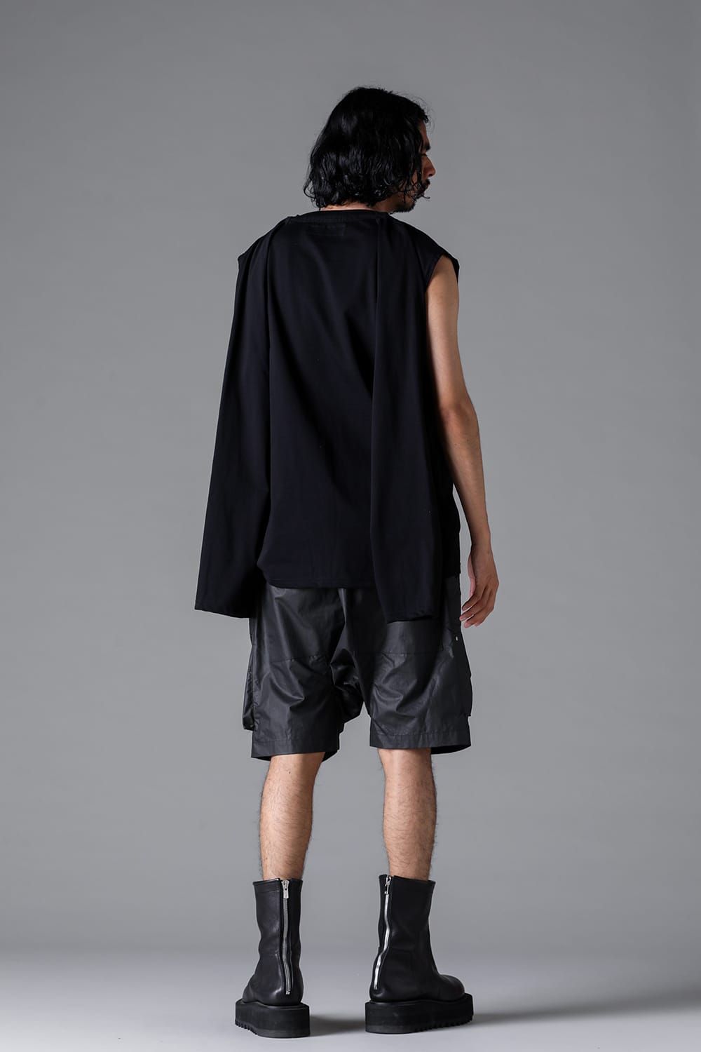 《2026SS先行予約》Coating Cargo Shorts"Black" / コーティングカーゴショーツ"ブラック"