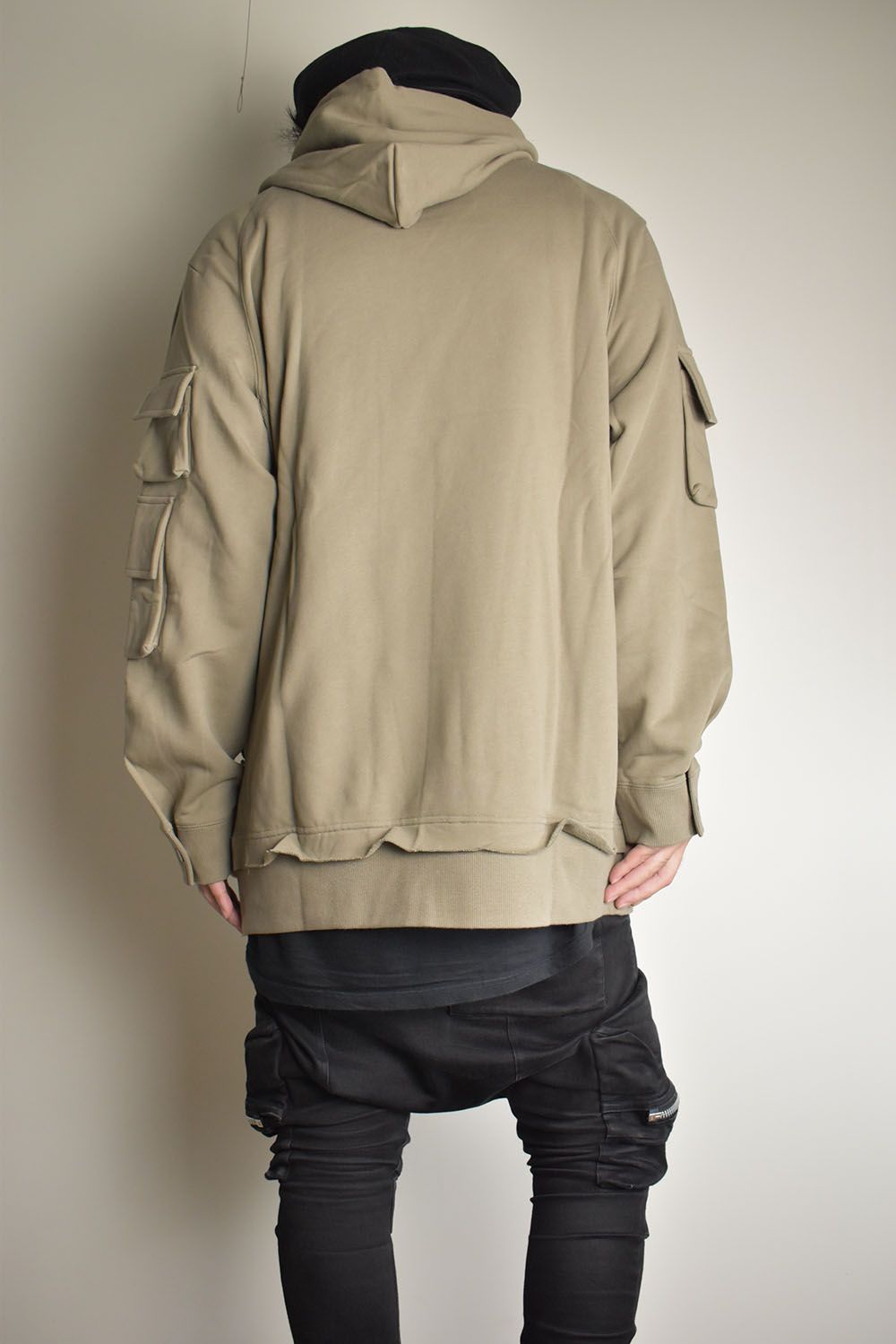 Basic Hoodie Pull"Greyge" / ベーシックフーディプル"グレージュ"