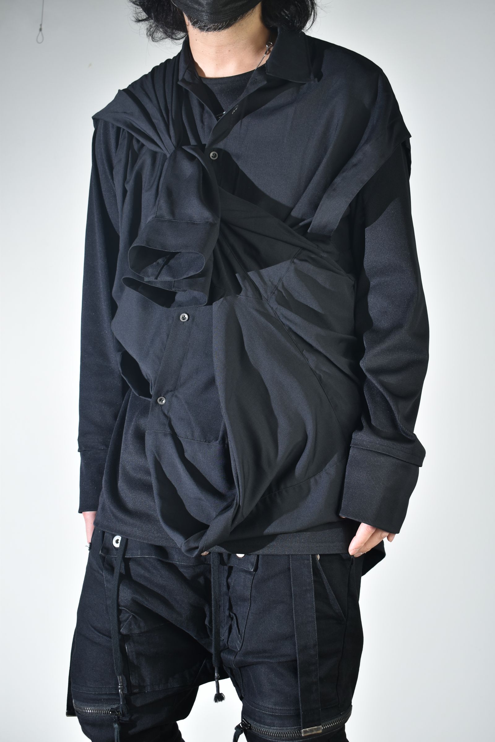 Coalesce Shirts"Black " / コウアレスシャツ"ブラック"