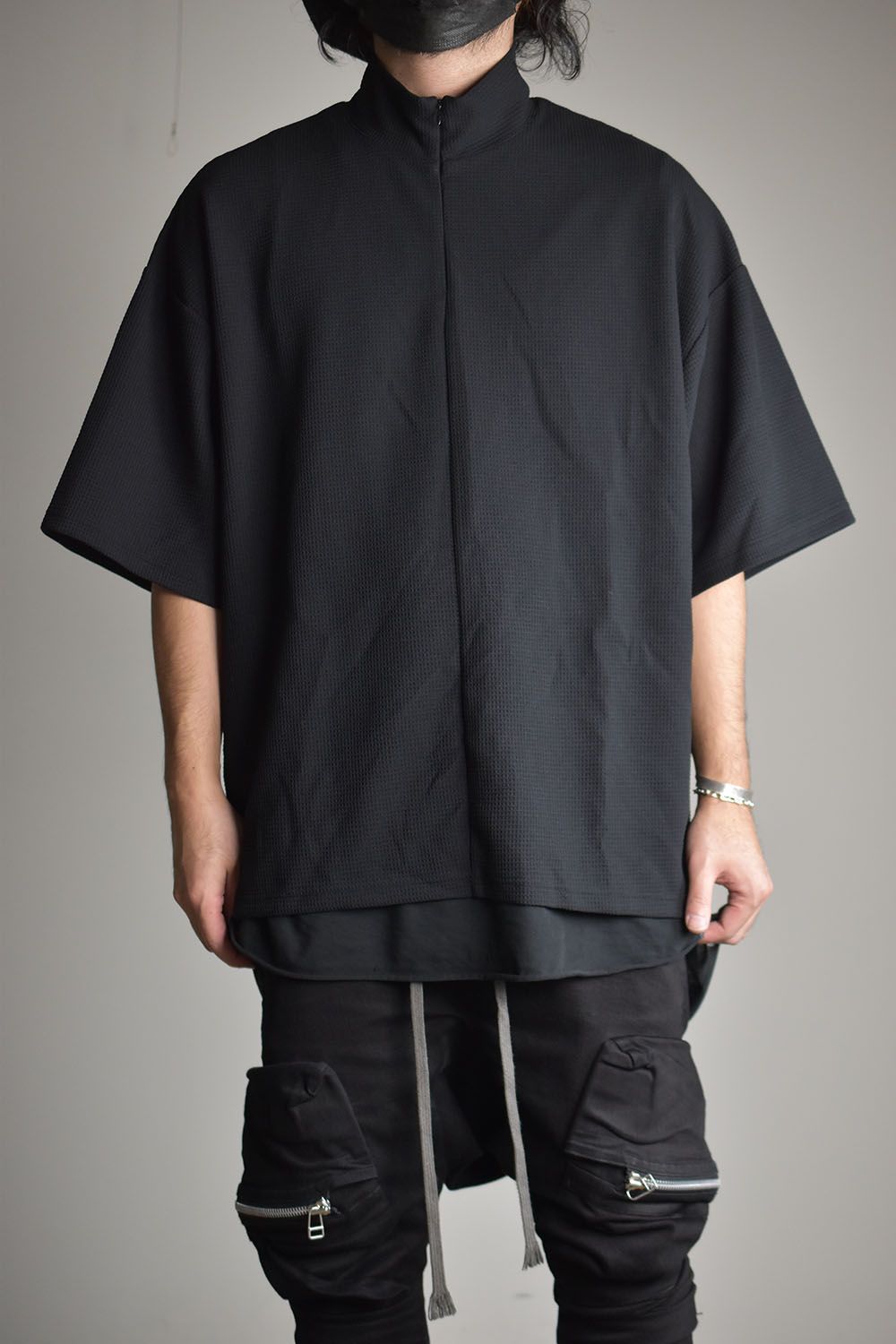 High Neck P/O"Black"/ハイネックプルオーバー"ブラック"