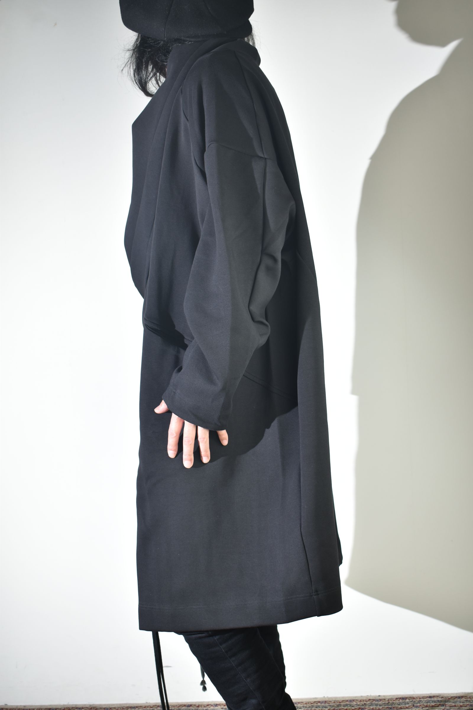Rap Jersey Coat "Black" / ラップジャージーコート"ブラック"