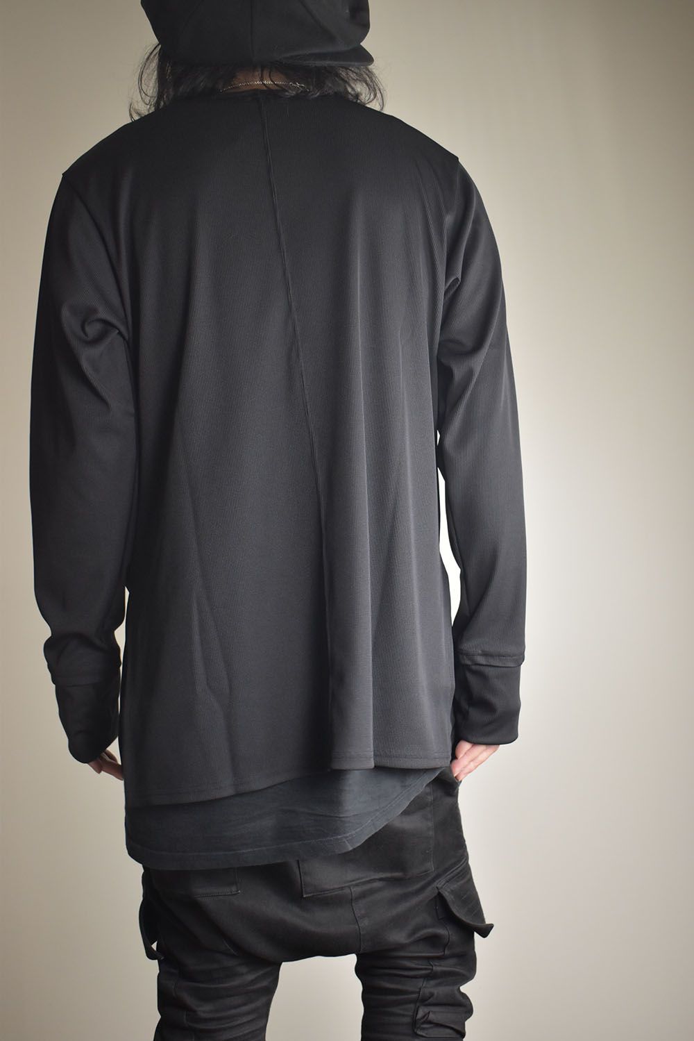 Base Layer Crew Neck "Black" / ベースレイヤークルーネック"ブラック"