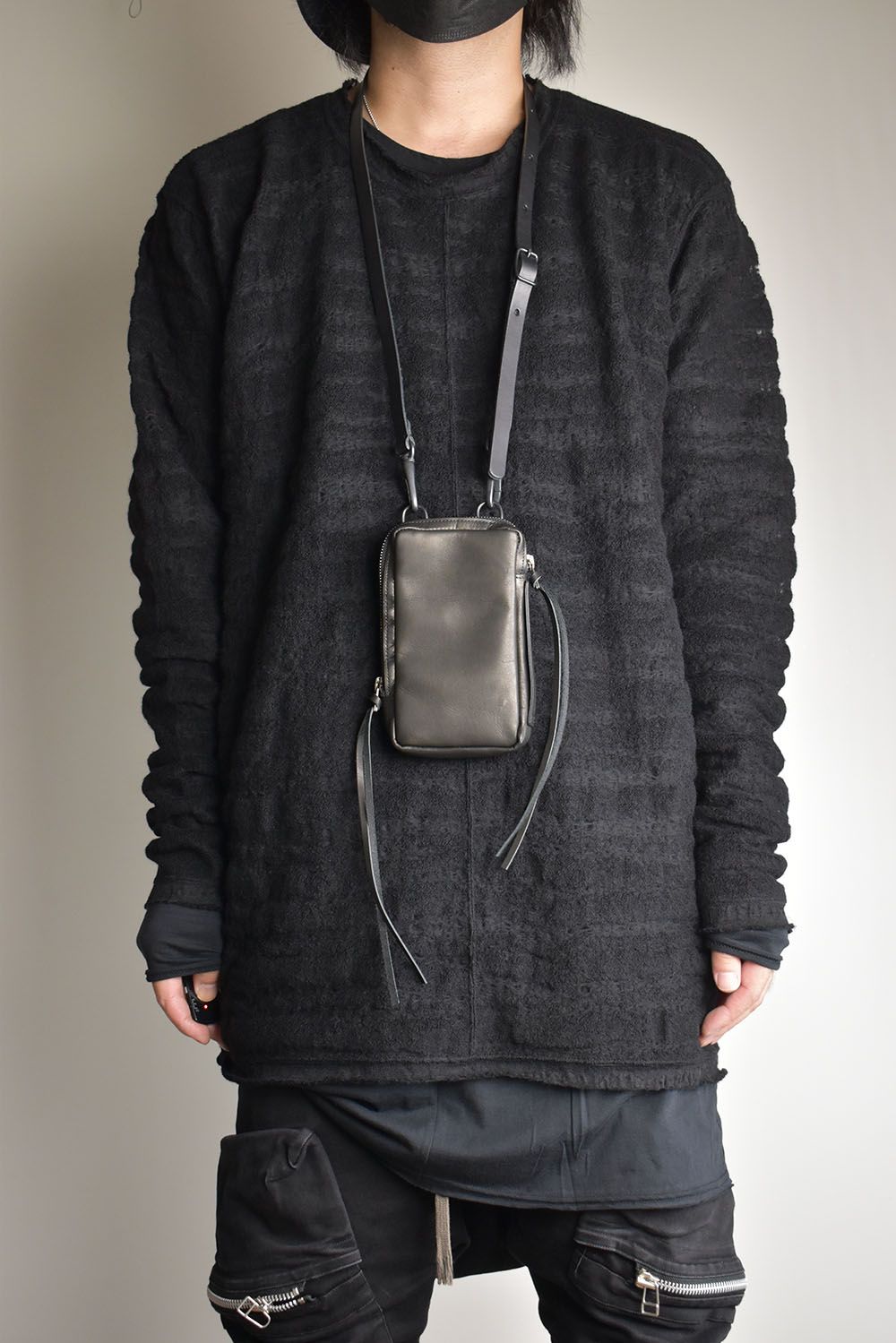 Neck Pouch"Black" / ネックポーチ"ブラック"