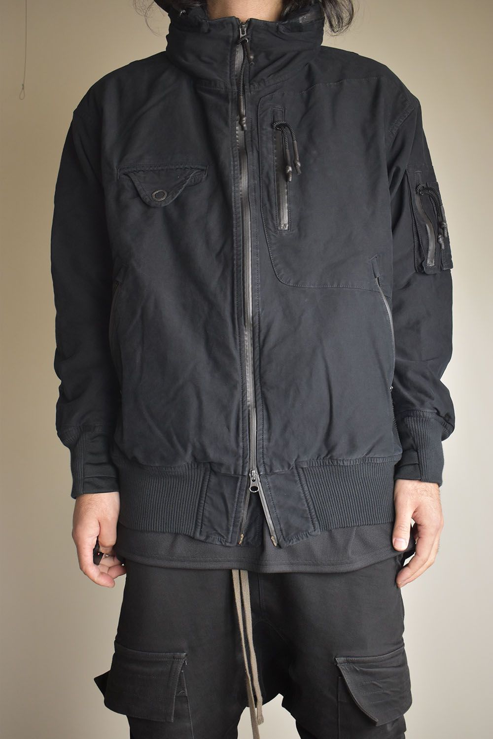 Bomber Jacket"Black" / ボンバージャケット"ブラック"