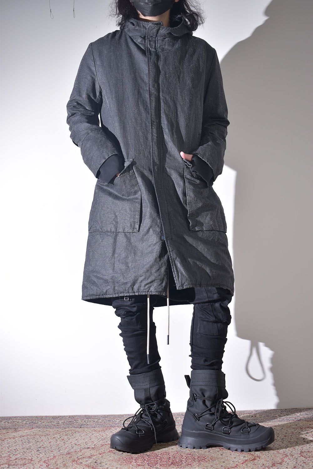 ブルゾンっぽく着れるコート