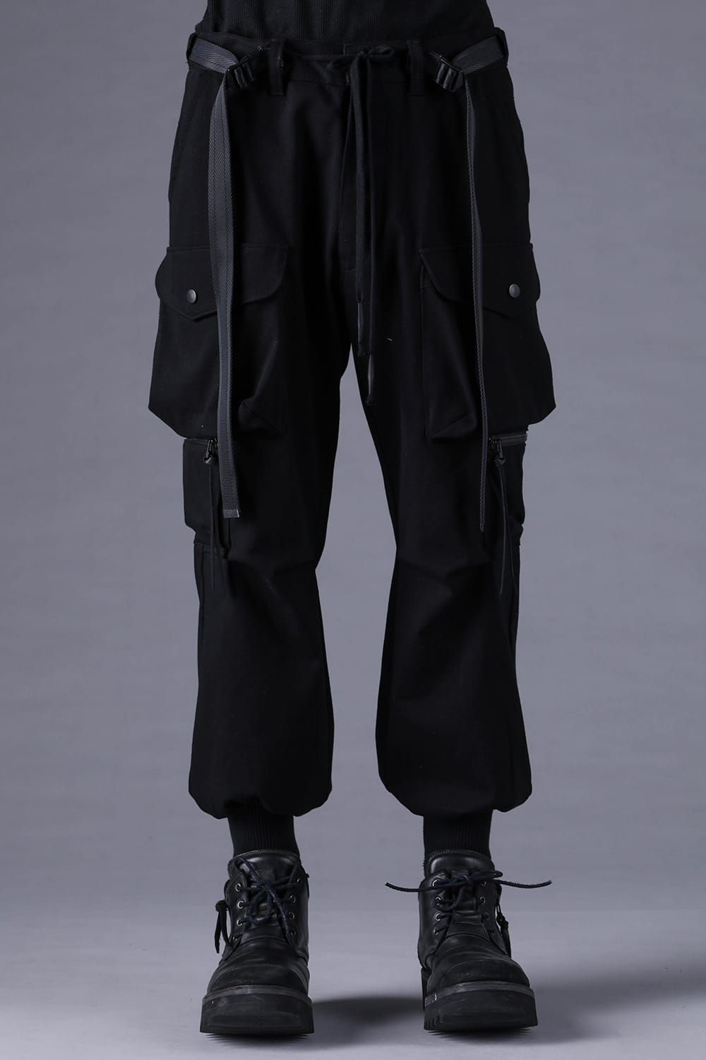 《2027SS先行予約分》Dry Jersey Cargo Jog Pants"Black" / ドライジャージーカーゴジョグパンツ"ブラック"