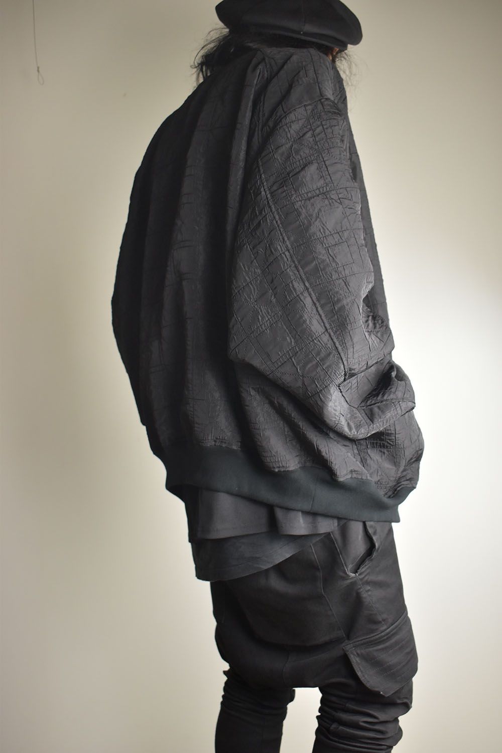 Geometry Jumbo MA-1 Blouson"Black" / ジオメトリージャンボMA-1ブルゾン"ブラック"