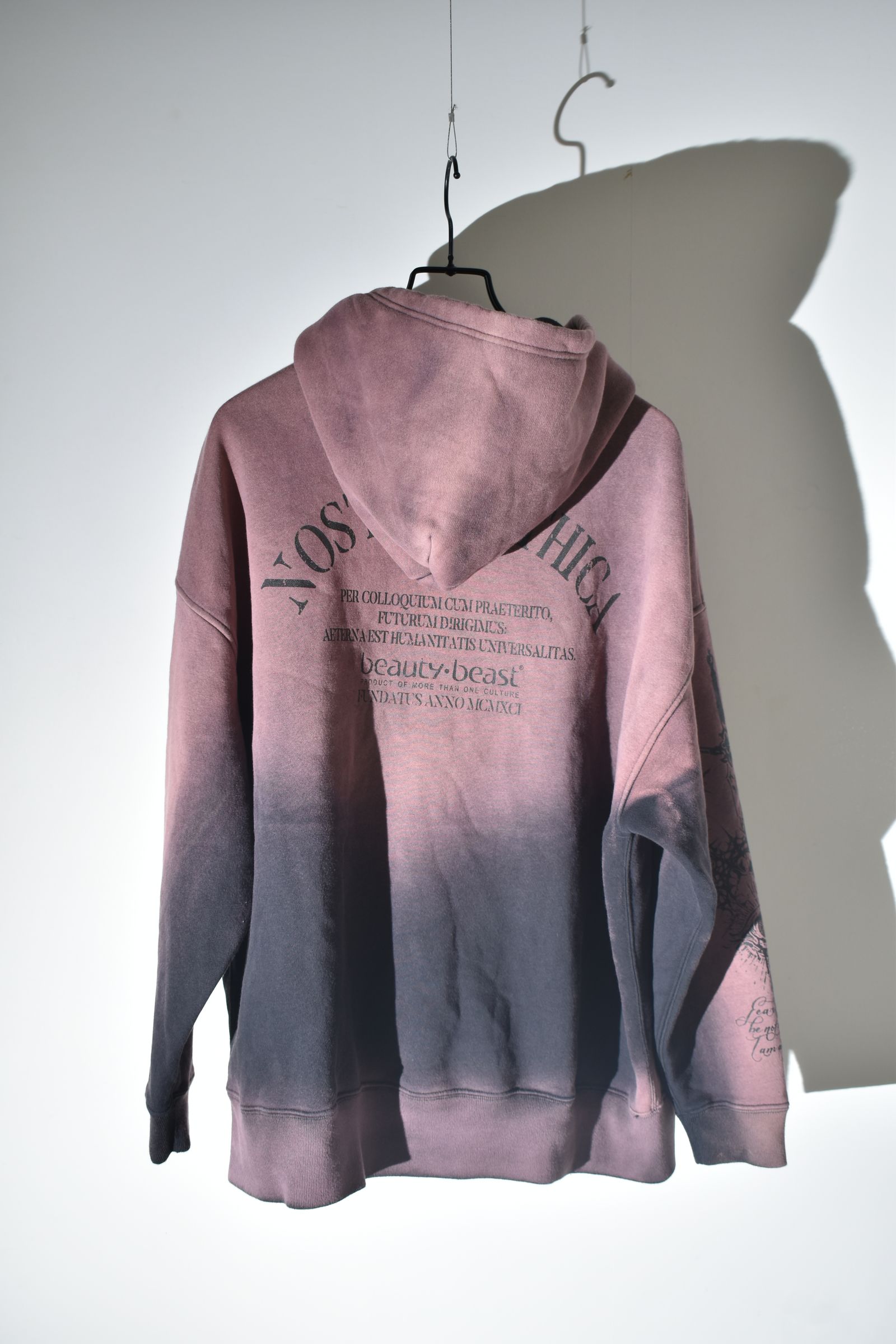 Nostalgothica Hoody "Black" / ノスタルゴシカ フーディ"ブラック"