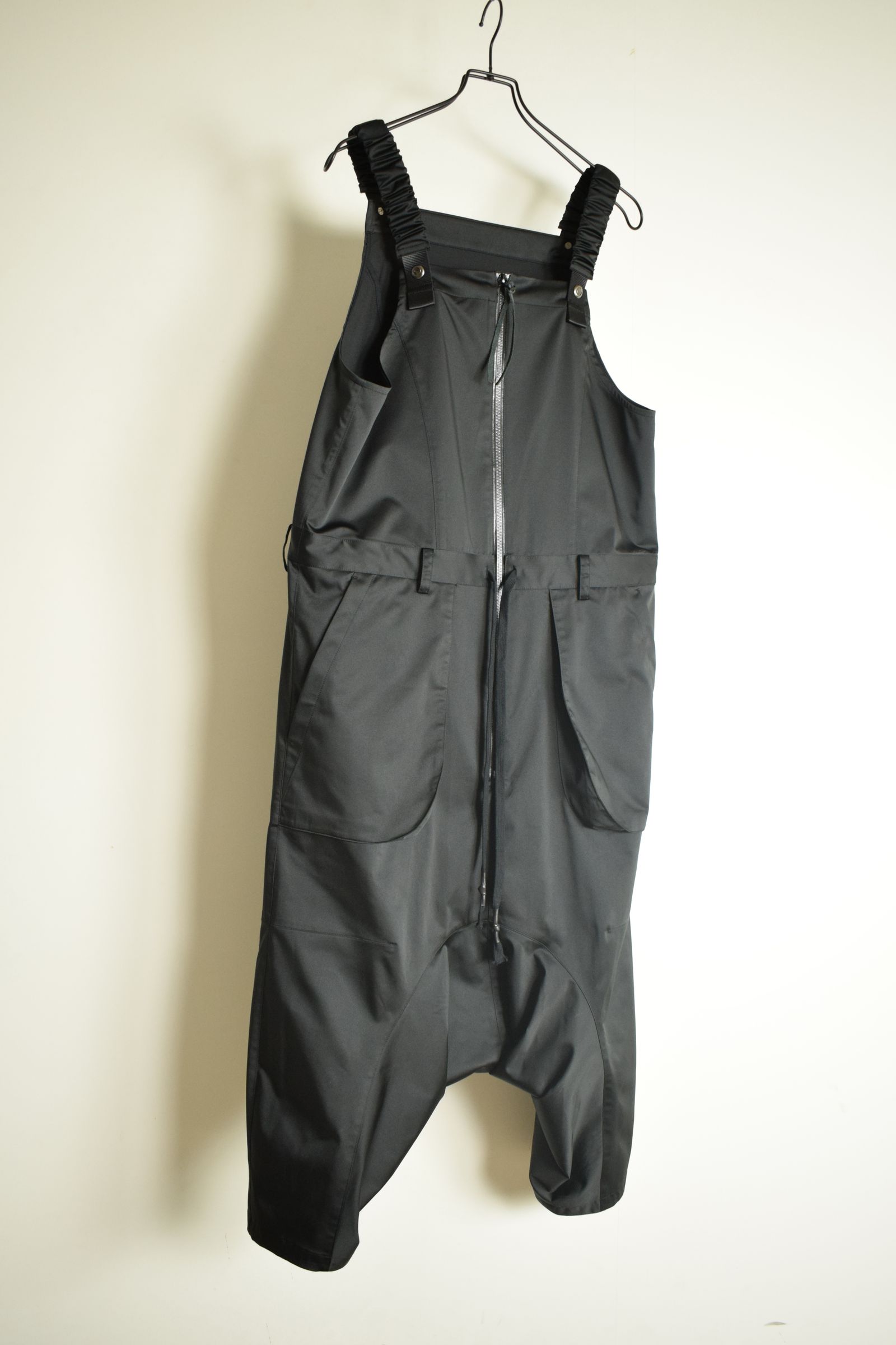 Deep Crotch Over All"Black" / ディープクロッチオーバーオール"ブラック"