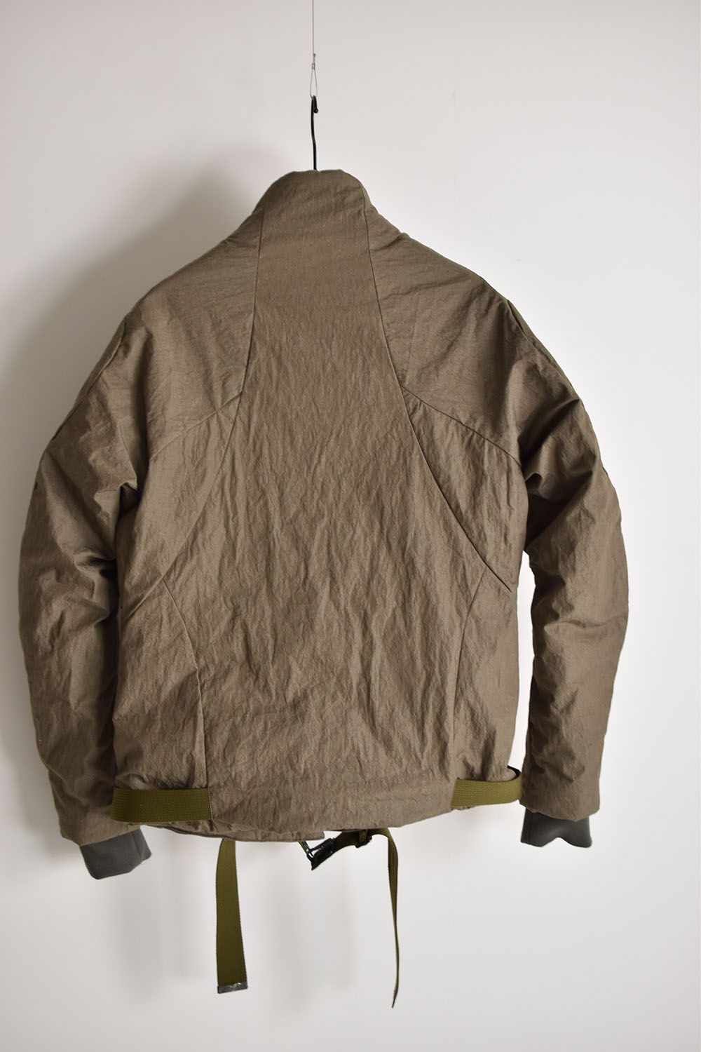 N/C Damp down Bomber jacket"Khaki" / ダンプダウンボンバージャケット"カーキ"