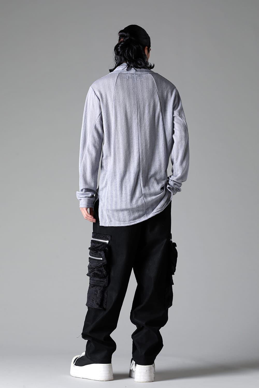 《2025AW先行予約》High Neck Top"Black / Khaki /Grey /D.Grey" / ハイネックトップ"ブラック/カーキ/グレー/ダークグレー"