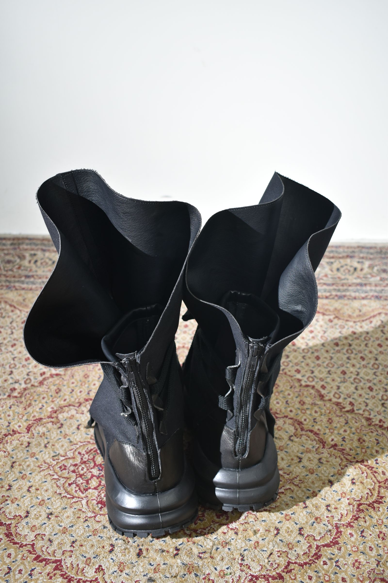 Magarimono collabo Sack Boots"Black" / MAGARIMONO コラボ サックブーツ"ブラック"