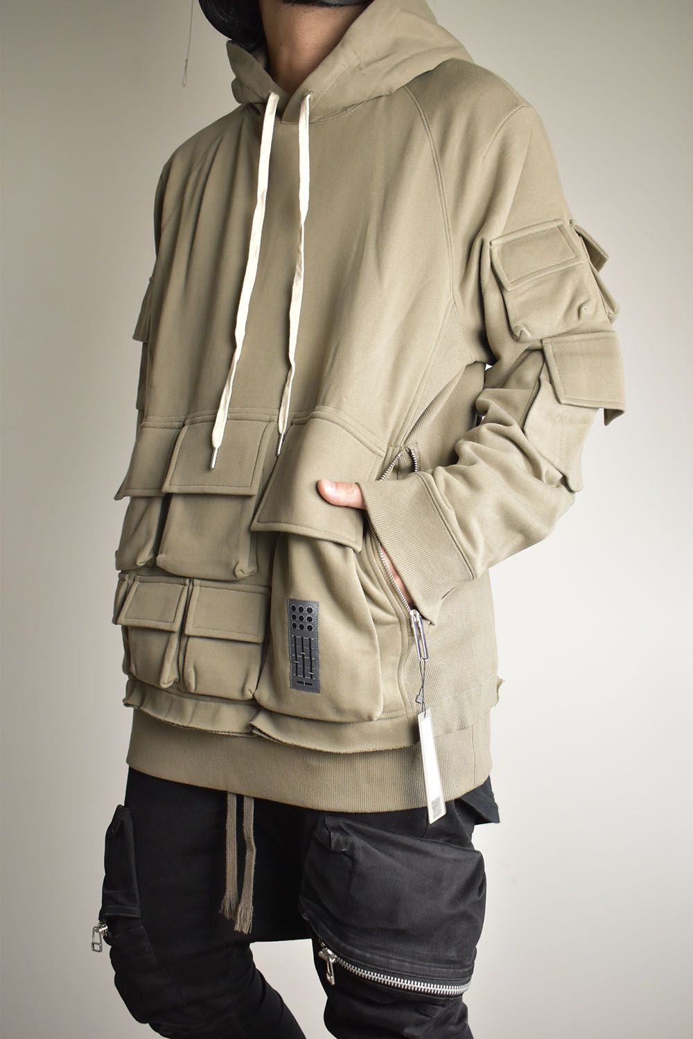 Basic Hoodie Pull"Greyge" / ベーシックフーディプル"グレージュ"