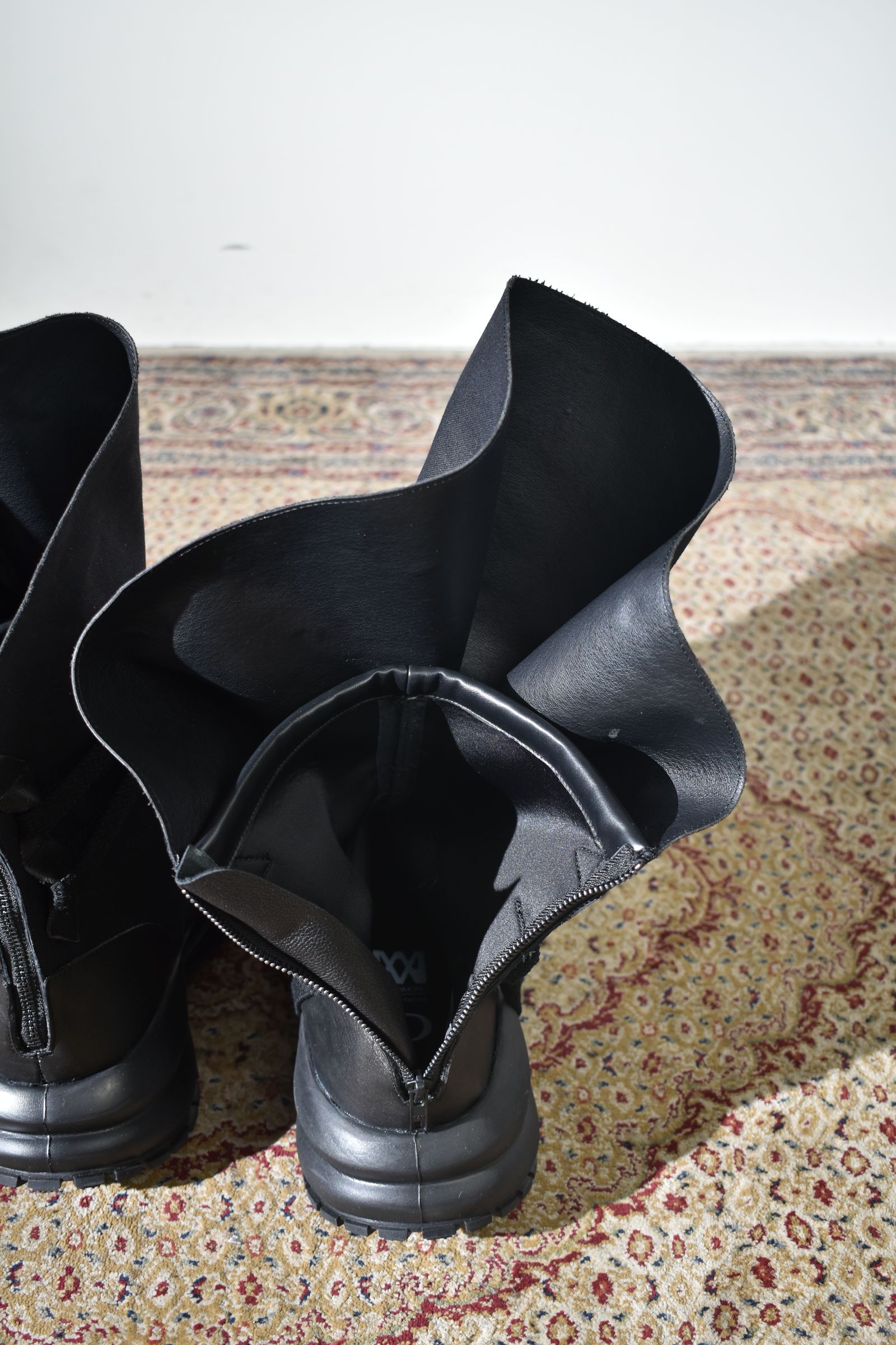 Magarimono collabo Sack Boots"Black" / MAGARIMONO コラボ サックブーツ"ブラック"