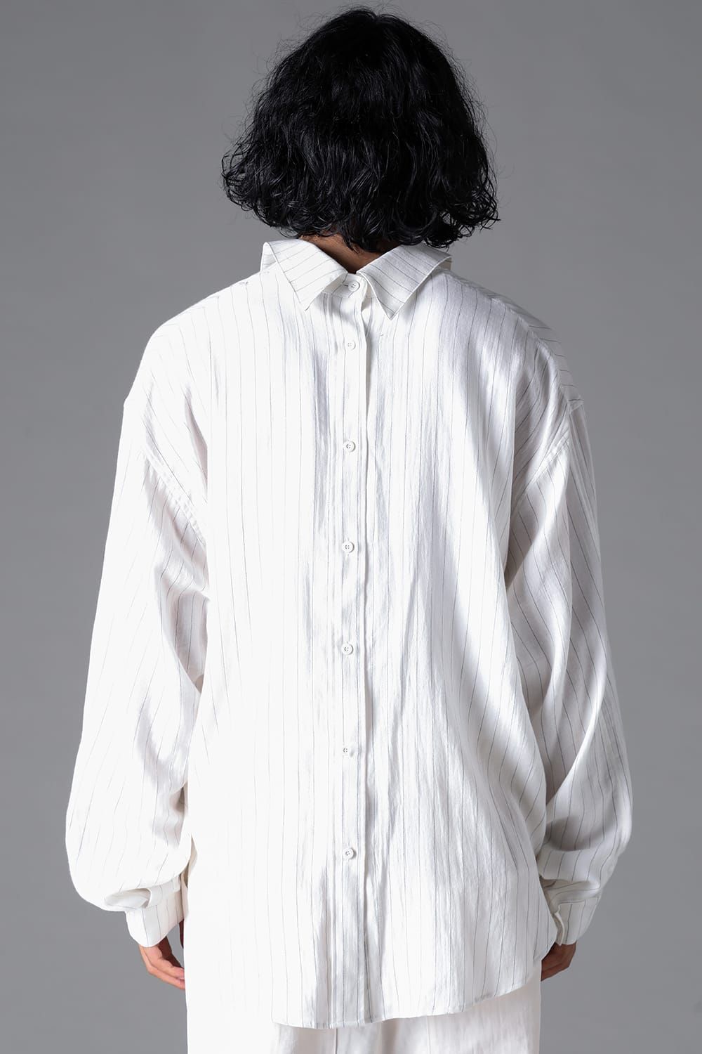 《2026SS先行予約》Back Face Shirts"White × Stripe" / バックフェイスシャツ"ホワイト×ストライプ"