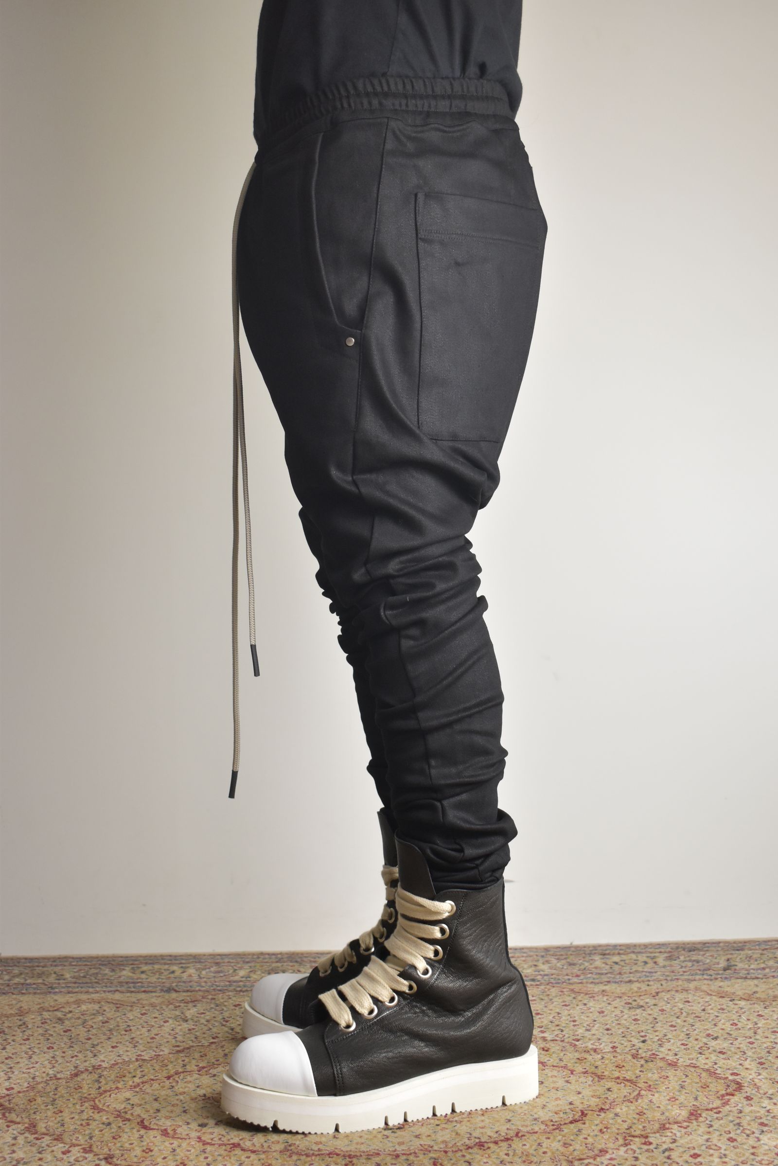 Bonding  Sarouel Skinny Denim"Black" / ボンディングサルエルスキニーデニム"ブラック"