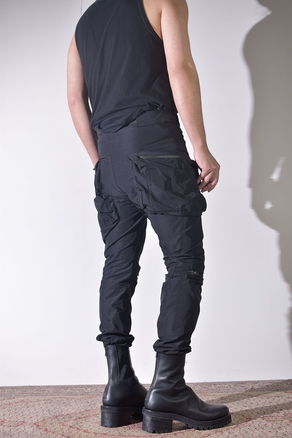Slim Cargo Pants"Black" / スリムカーゴパンツ"ブラック"