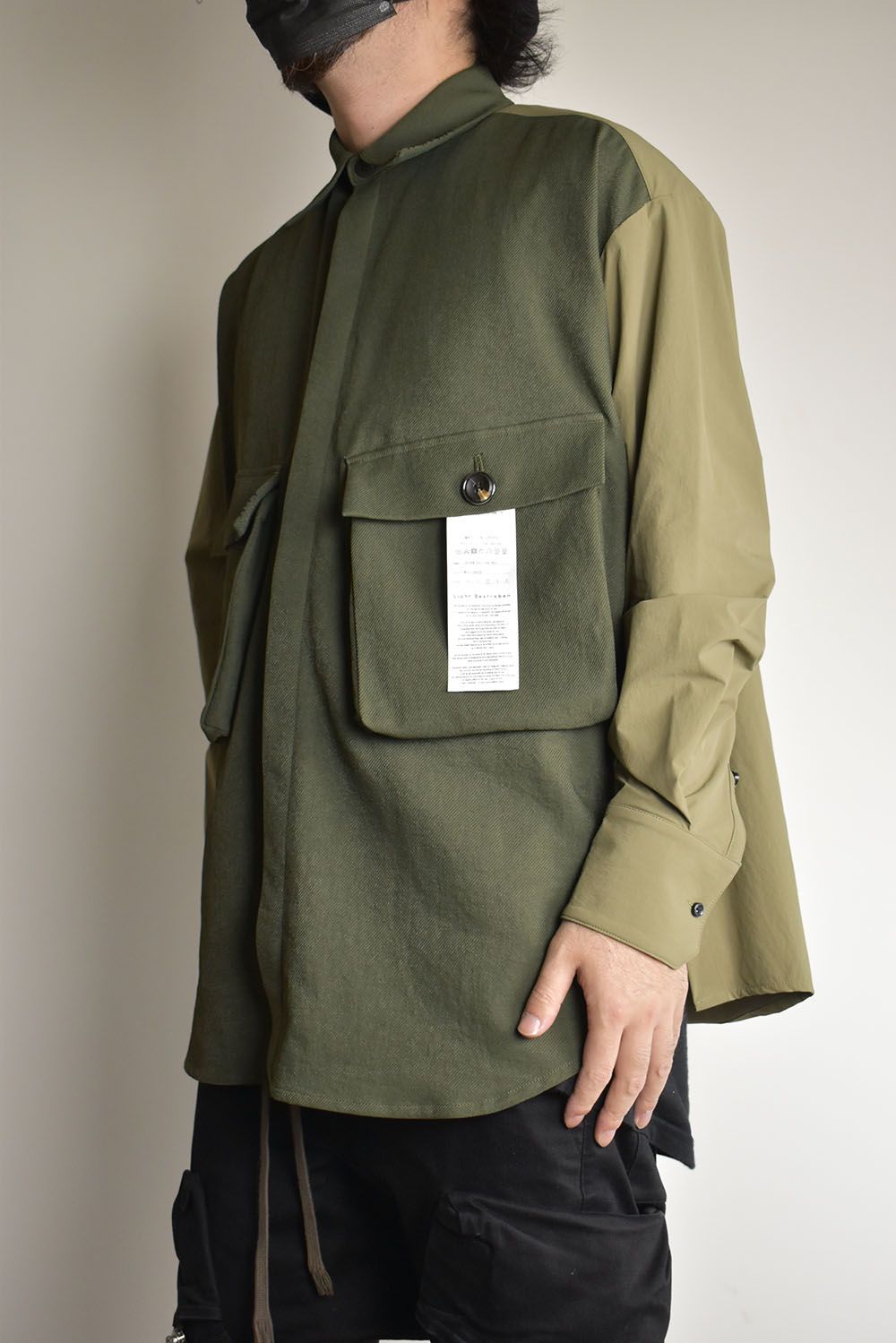 Shirts Jacket"Moss Green"/シャツジャケット"モスグリーン"