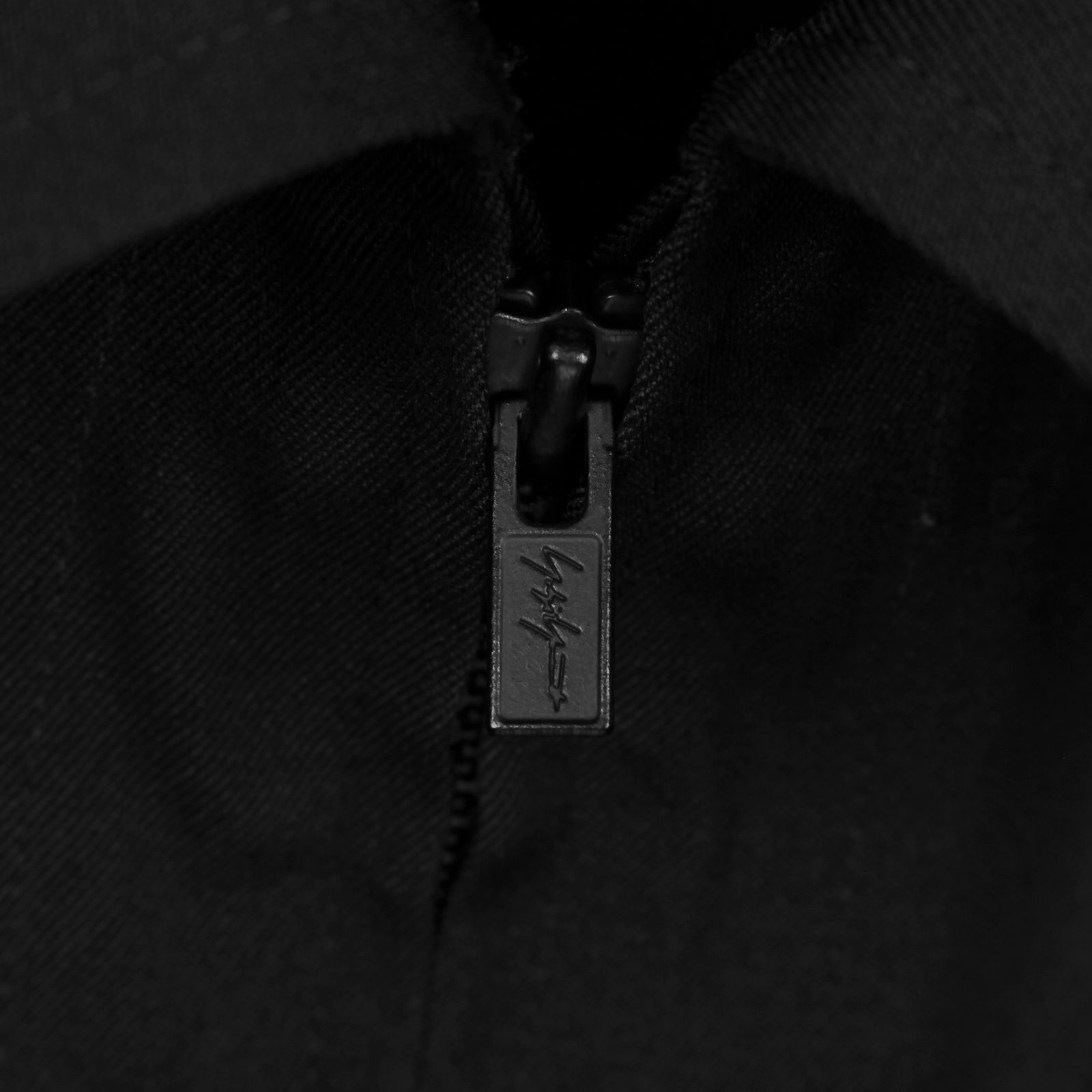 pour homme | 前開きファスナーB /シャツ・ブラウス(メンズ) / シワギャバ /  ブラック / HP-B10-100