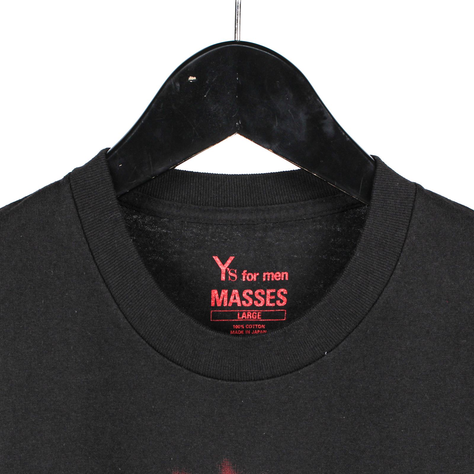 Y's for men × MASSES | SKULL PRINT T-SHIRT / 半袖Tシャツ (ユニセックス) / ブラック / ML-T70-991