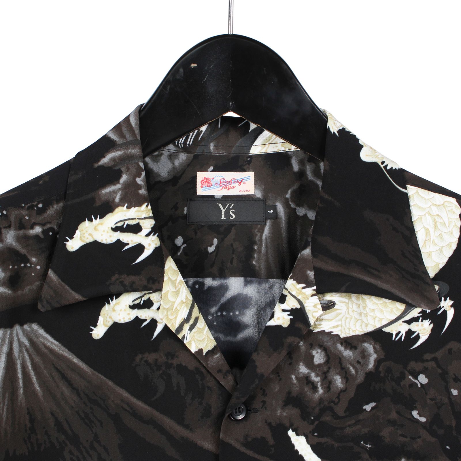 Y's | Y's - ALOHA SHIRT / アロハシャツ / ブラック / YX-B56-216