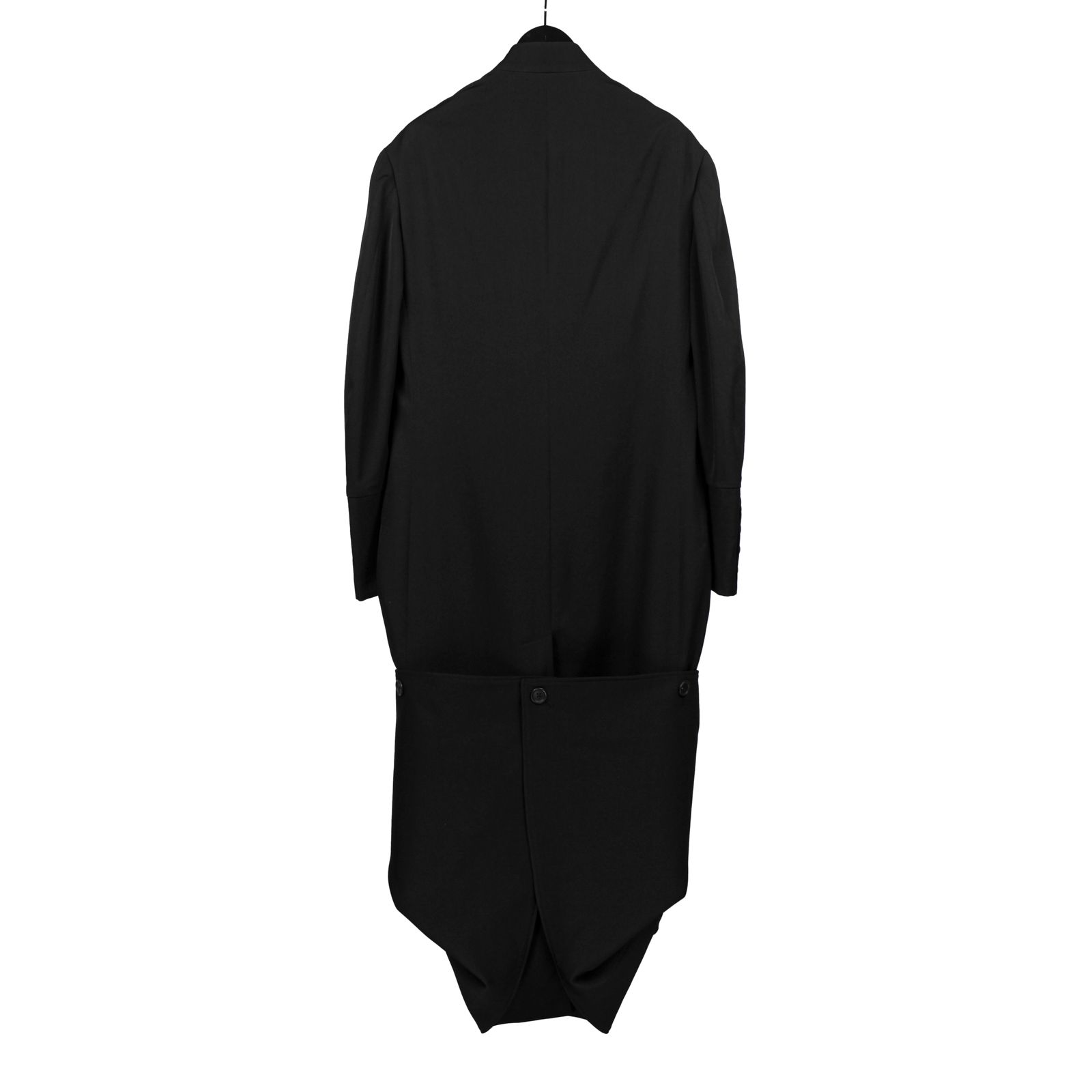 yohji yamamoto - pour homme | スタンド20BJKT / ロングジャケット (メンズ) / ブラック / HO-J25- 100 | ALUBUS / RUFUS