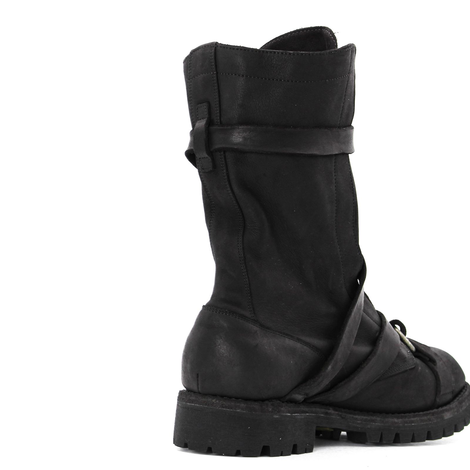 pour homme | × GUIDI MILITARY BOOTS / ブーツ (メンズ) / ブラック / HO-E24-770