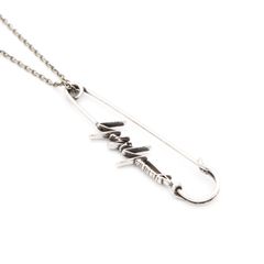 pour homme | SAFETY PIN PD / ネックレス・ピン (メンズ) / シルバー / HP-A08-965