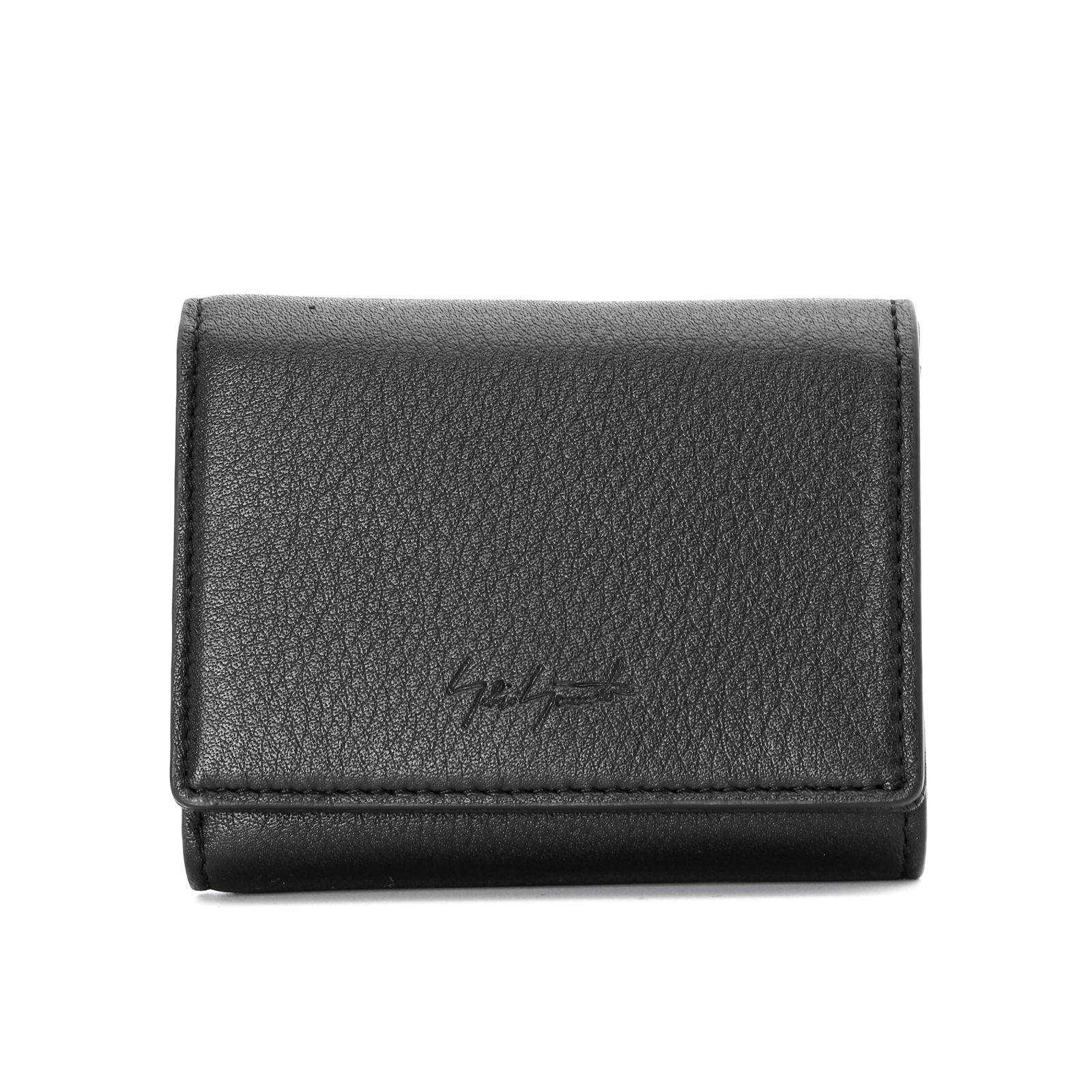 discord | yohji yamamoto / Compact （三つ折りウォレットS） / 財布 / ブラック / 牛革 / DA-A96-790