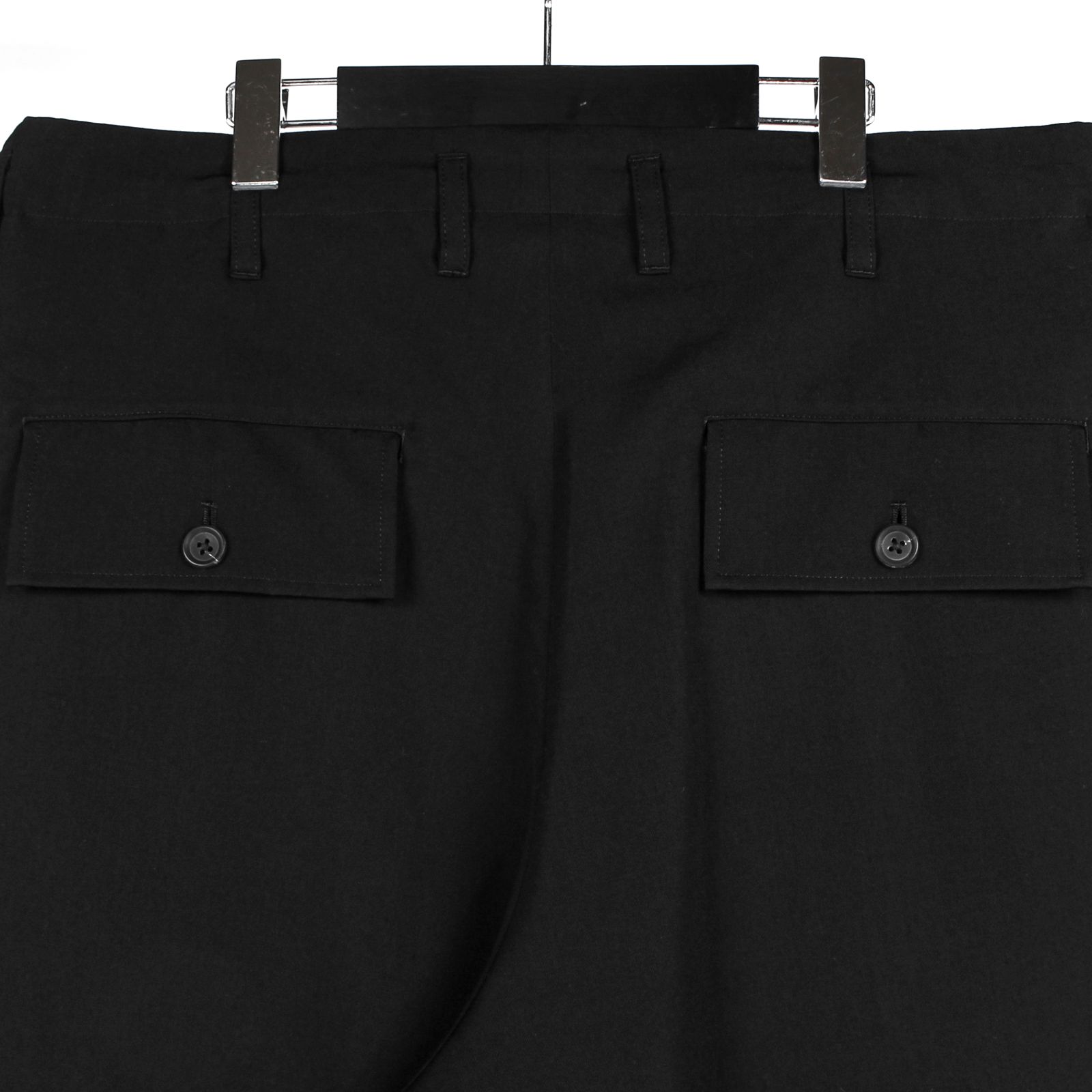 pour homme | アウトポケットP (メンズ) / シワギャバ / ブラック / HP-P60-100