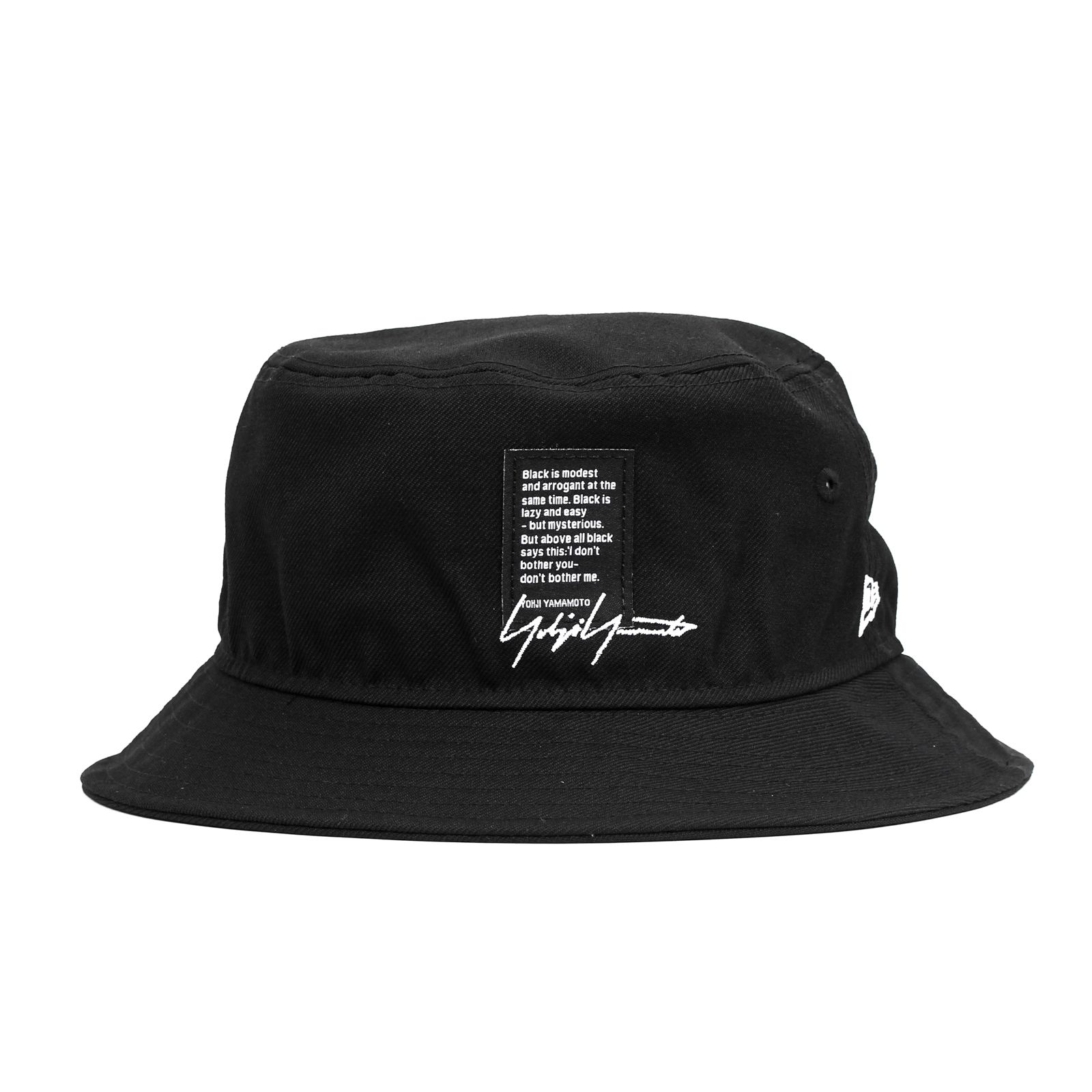 ヨウジヤマモトプールオム BUCKET01 YY LABEL バケットハット