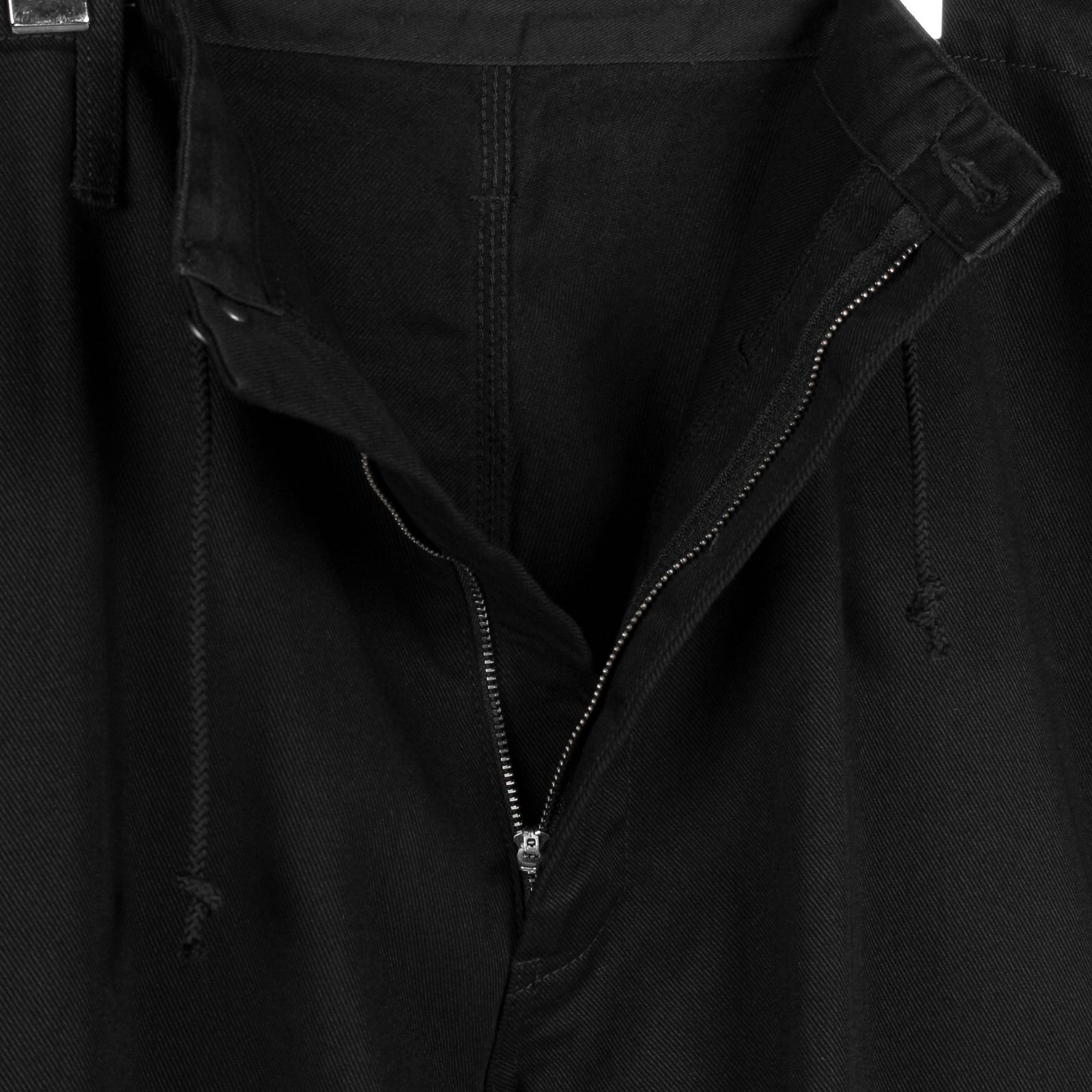 pour homme | 3本STP (メンズ) / コットンパンツ / ブラック / HO-P99-040