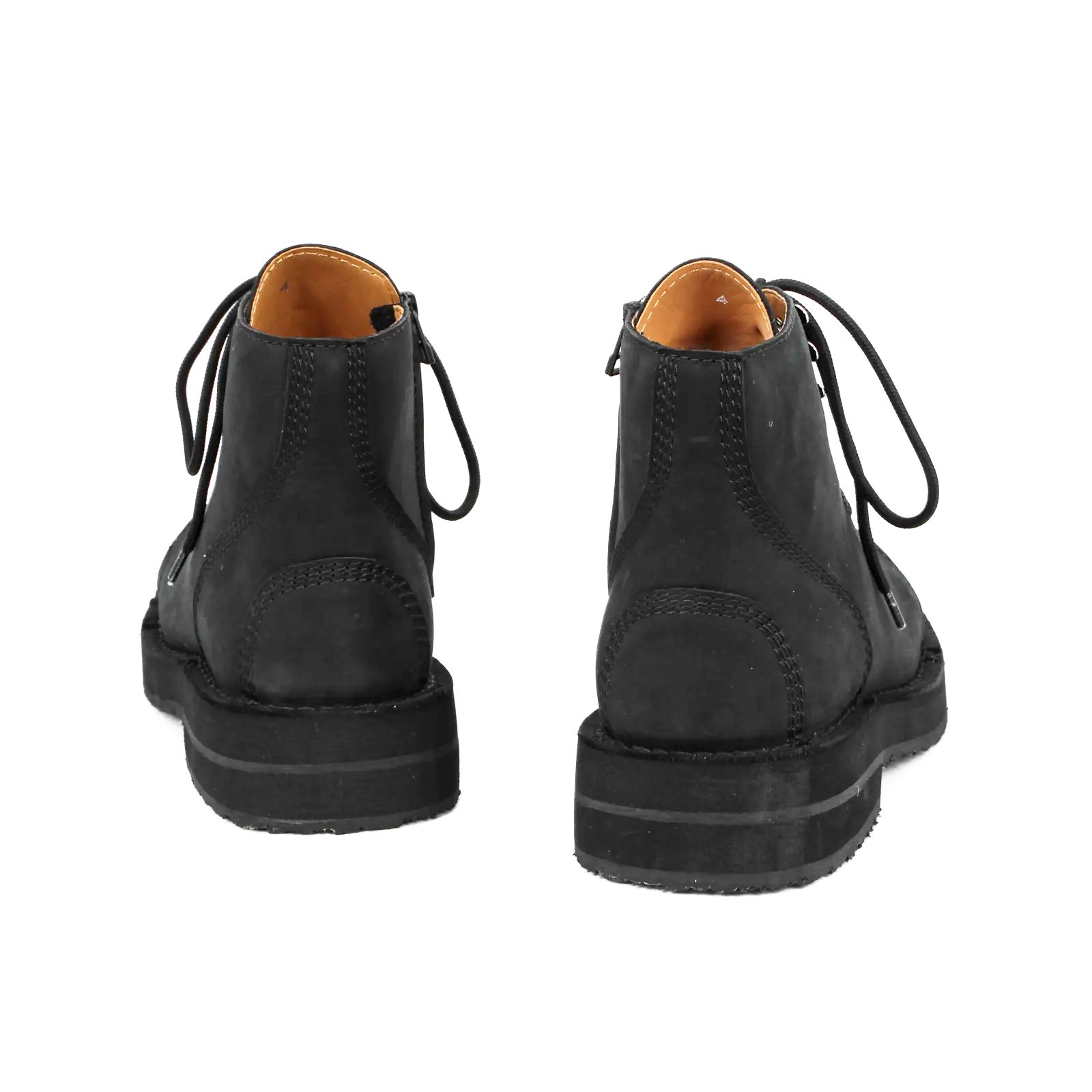 pour homme | ファスナーバイカーブーツ / マットスムースレザー / ブラック / HW-E54-765