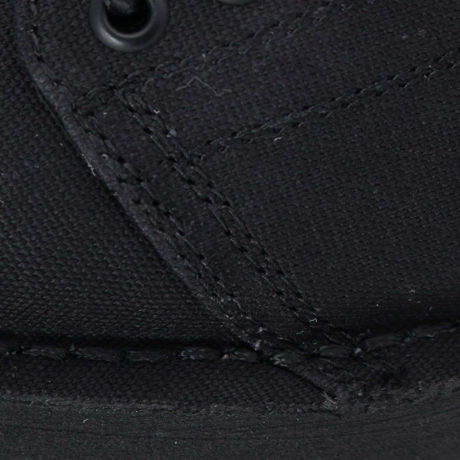 ゆか　0605 COTTON CANVAS LOW-TOP SNEAKERS(25 Black x White): Y's for